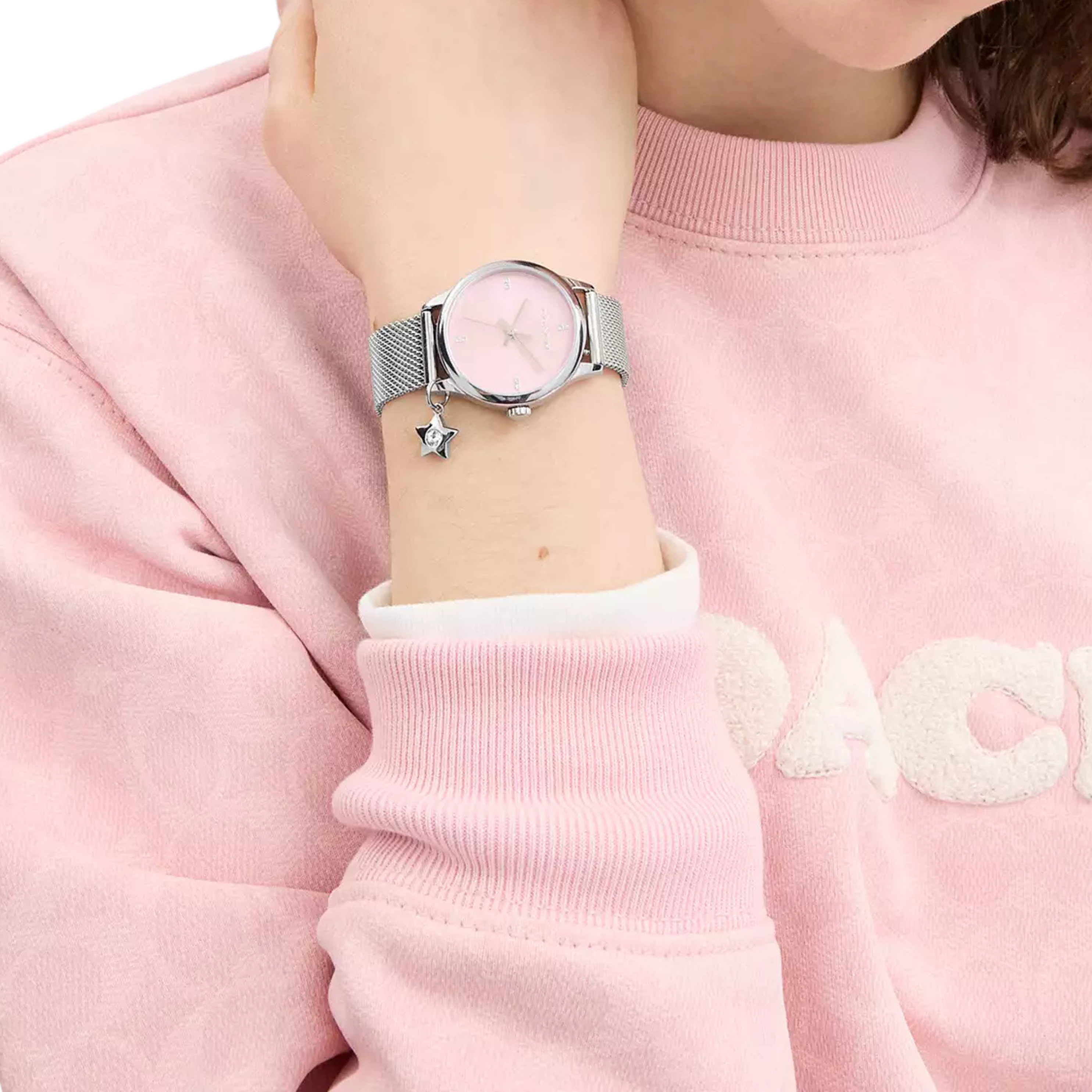 COACH Women Ruby Watch Gift Set 32 Mm - Stainless Steel Blush