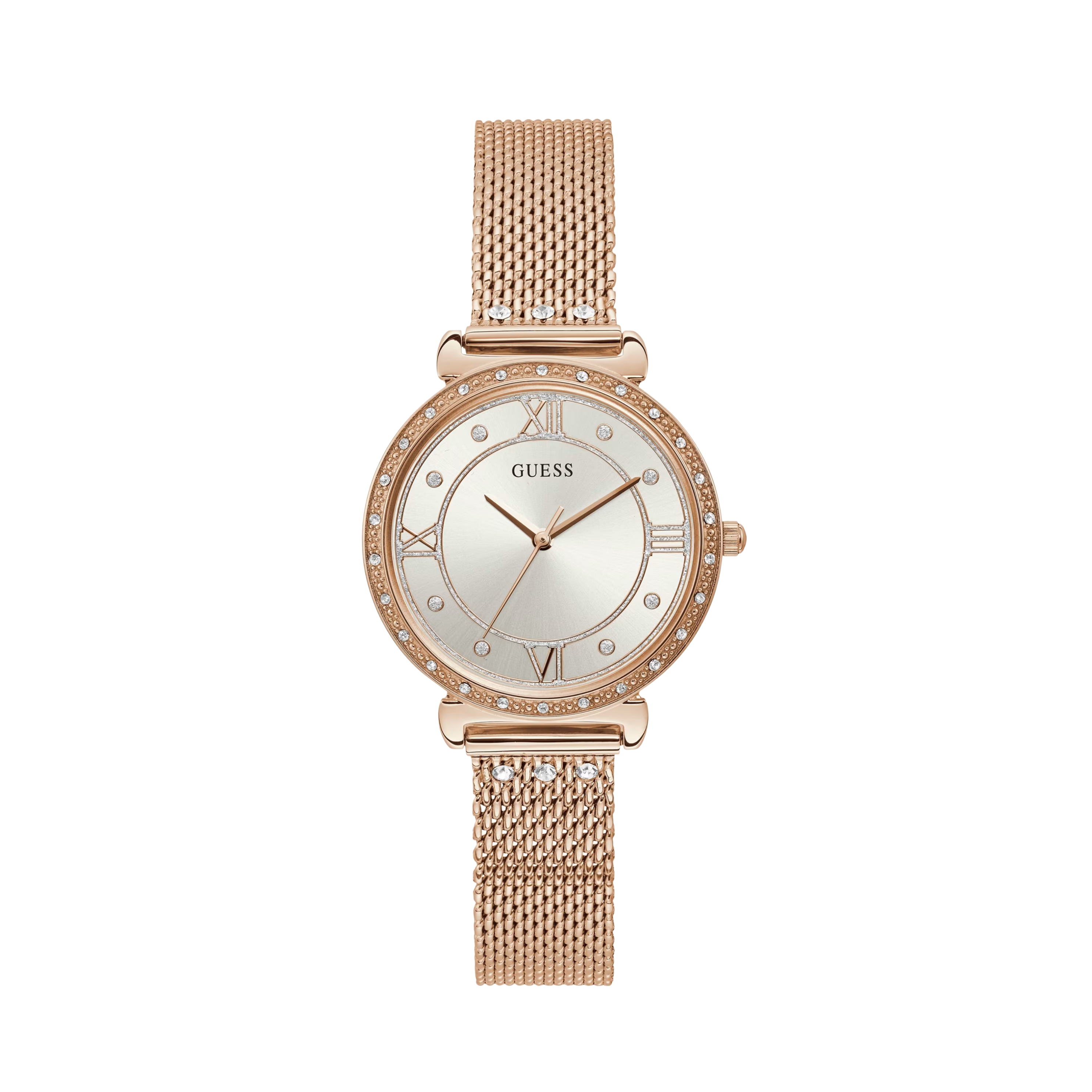 Guess Women Jewel Rose Gold-Tone Watch