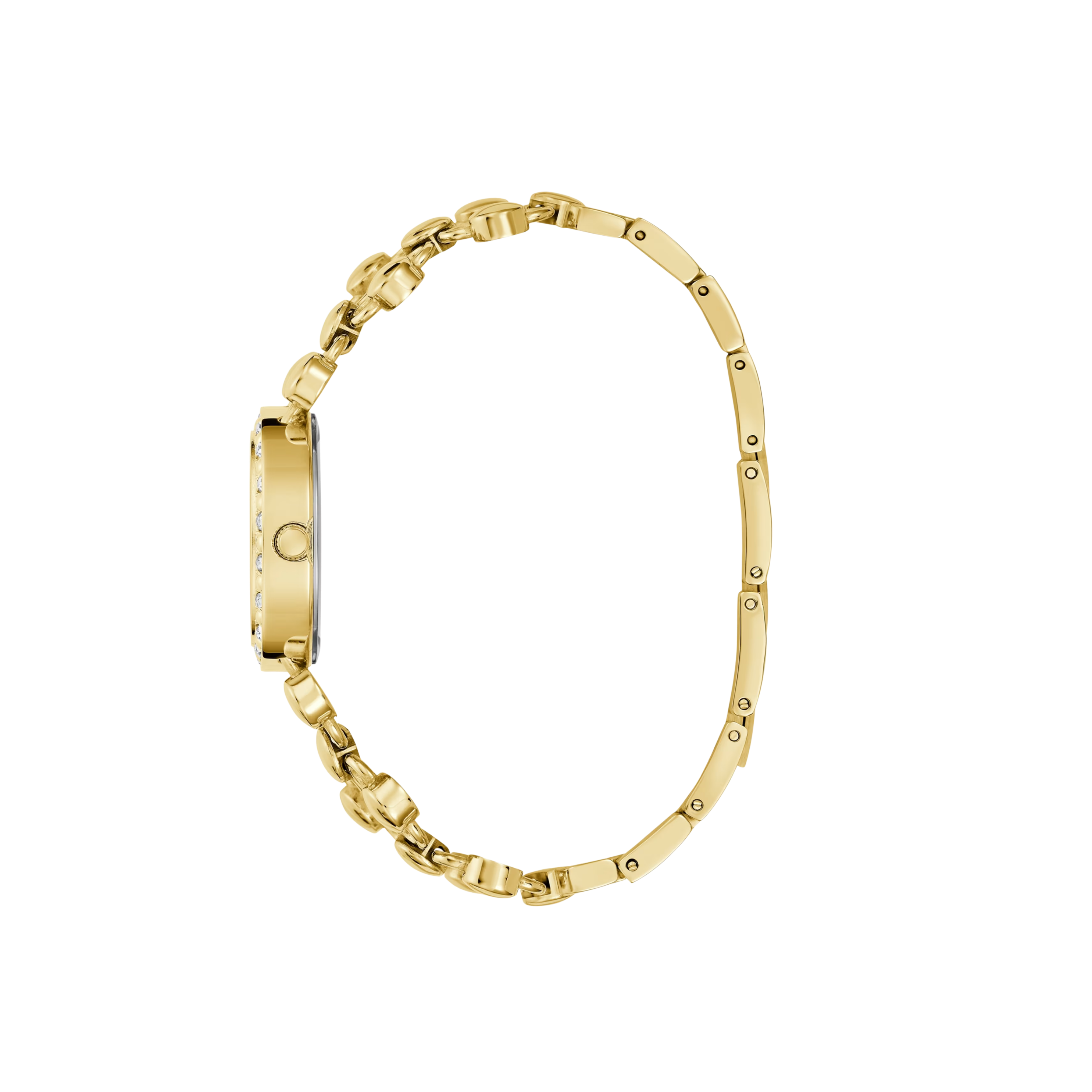 Guess Women Gold-Tone Analog Watch - Gold