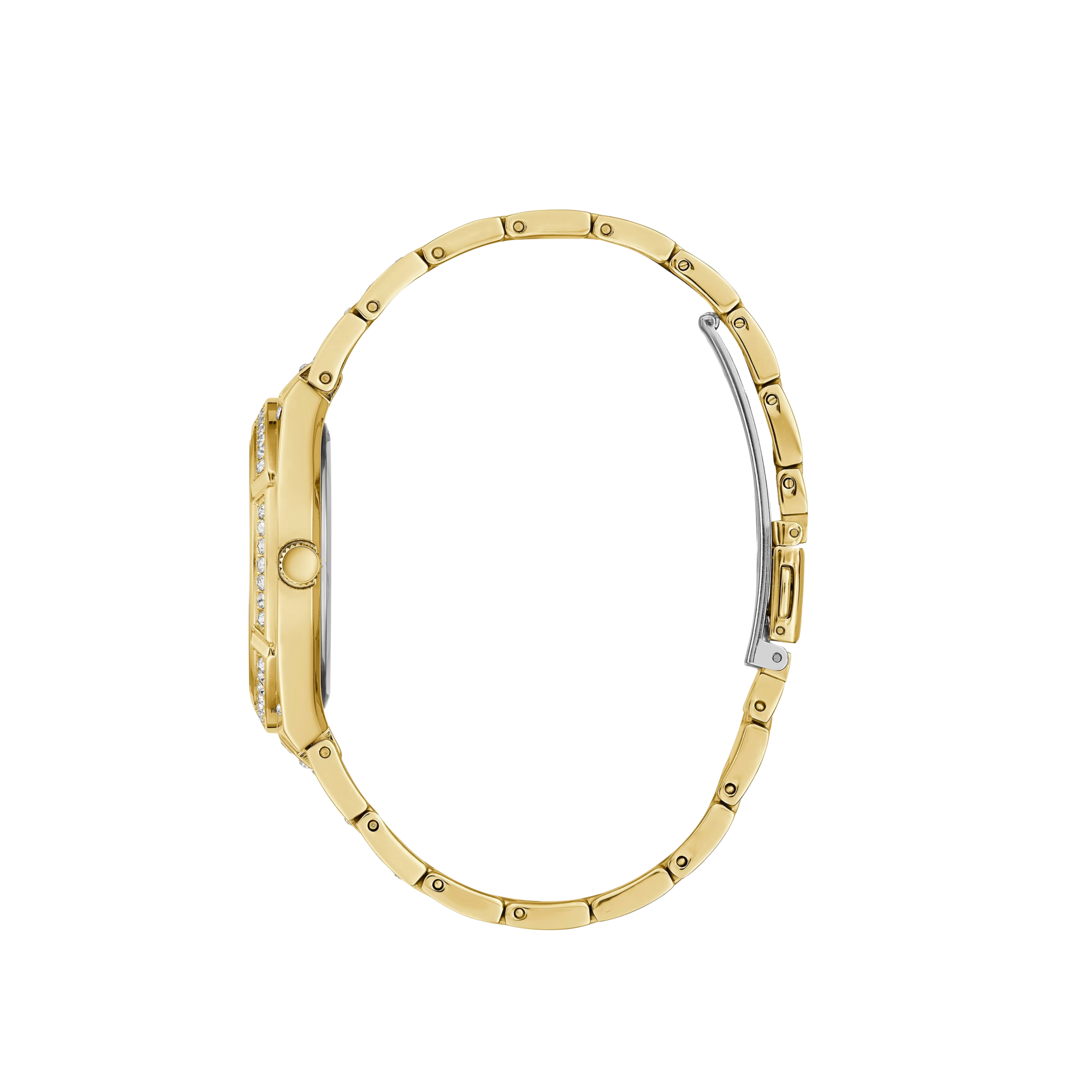 Guess Women Gold-Tone Analog Watch