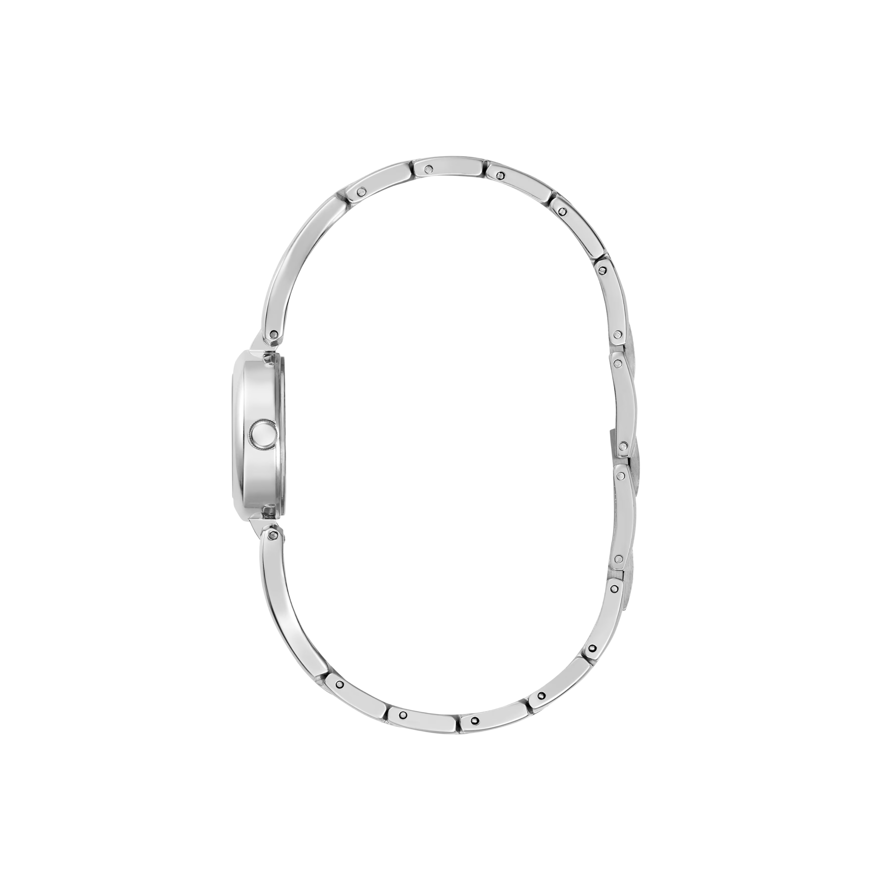 Guess Women Silver-Tone Analog Watch - Silver