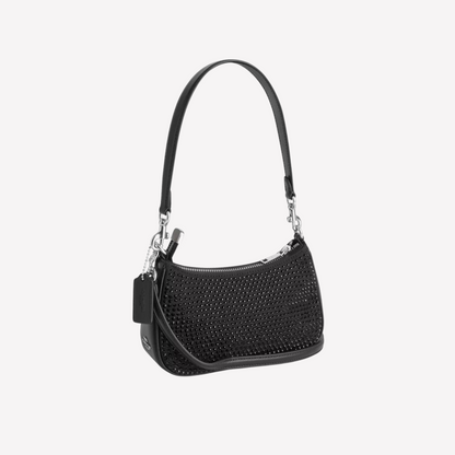 COACH Teri Mini Crossbody Bag - Silver Black