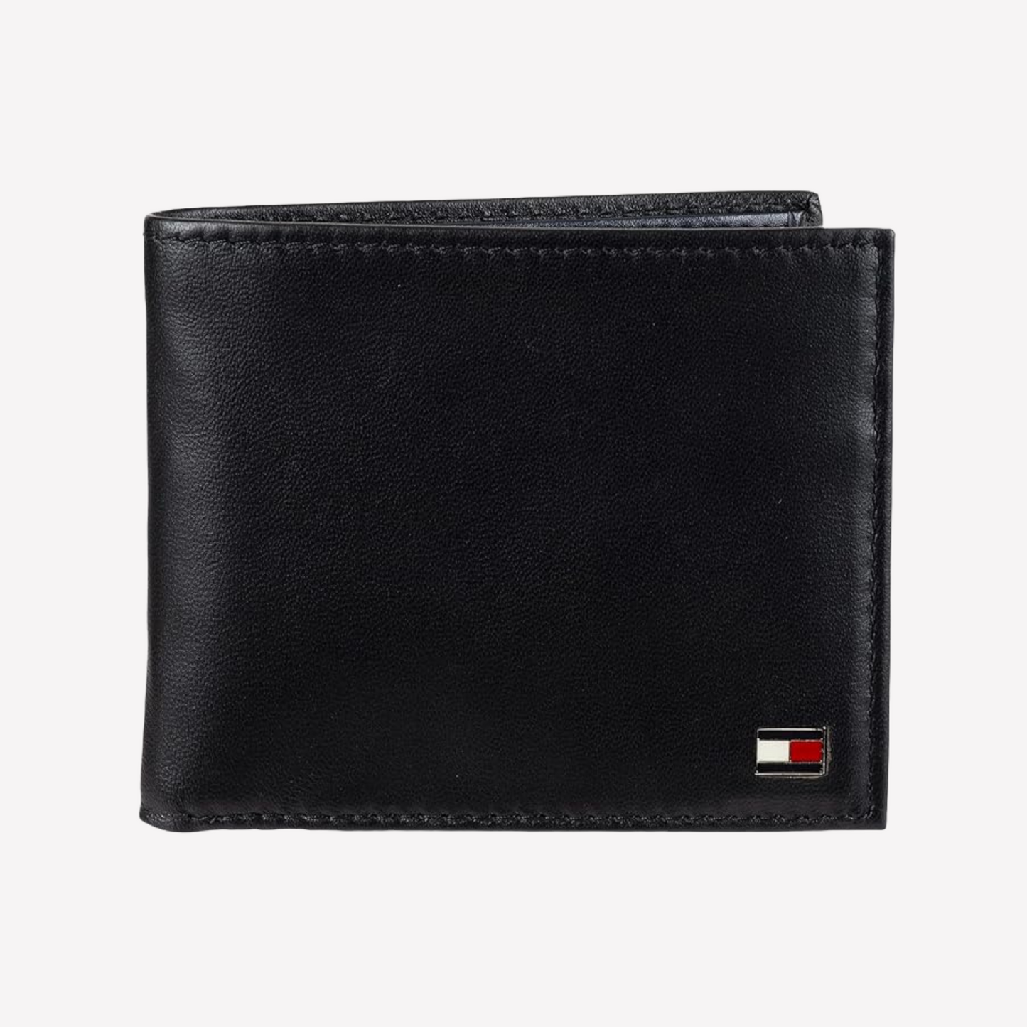 Tommy Hilfiger Oxford Leather Wallet - Black