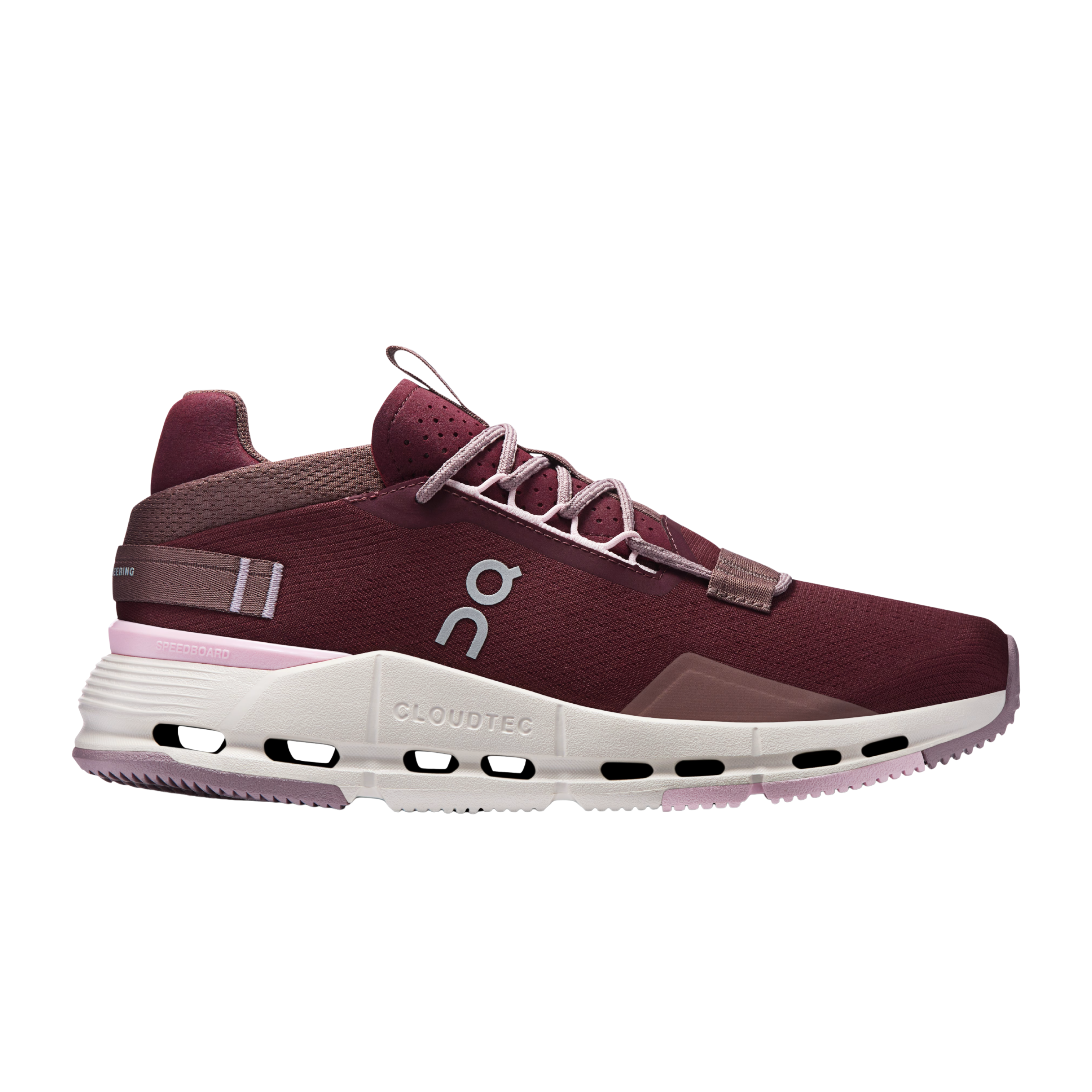 ON Women Cloudnova 2 - Maroon Peony
