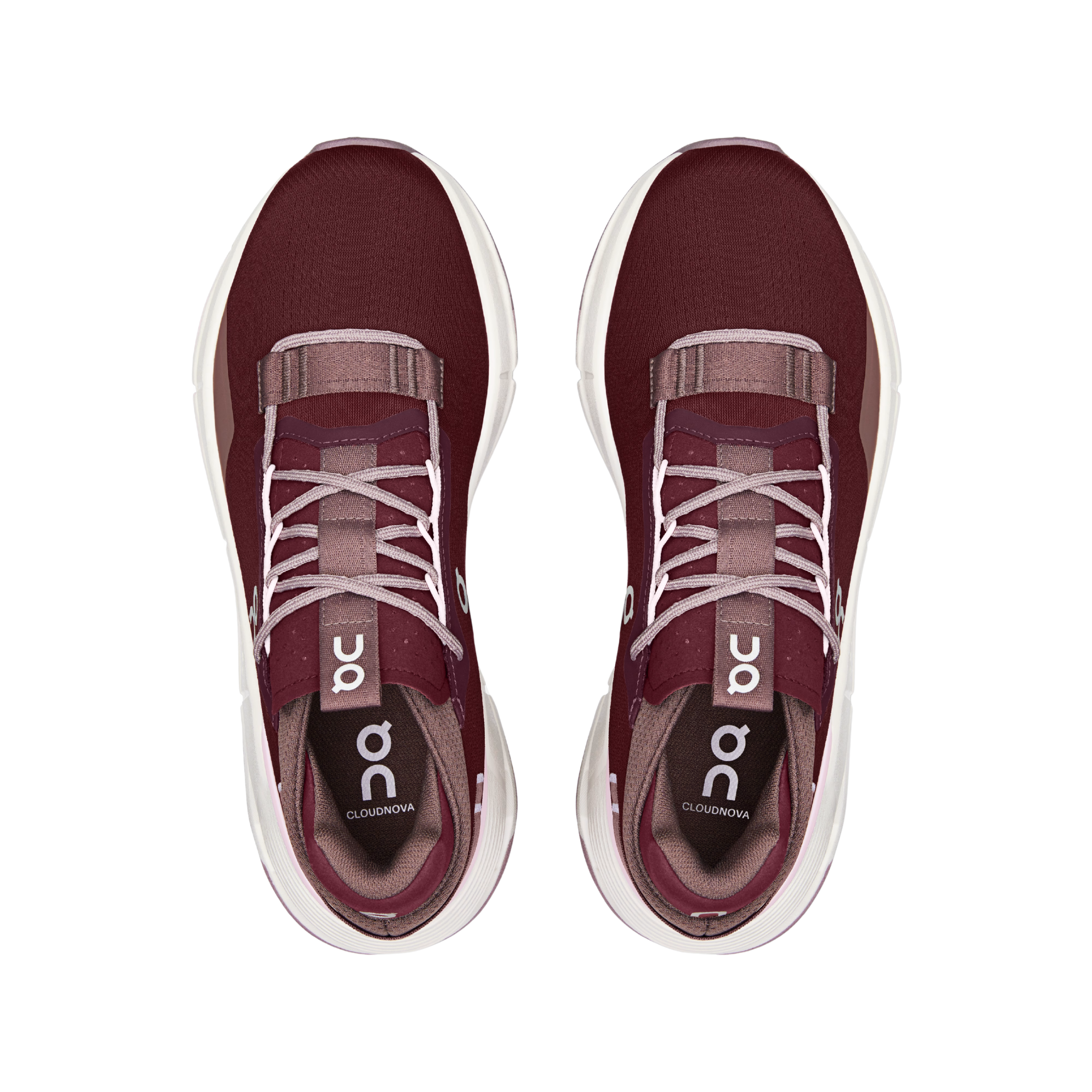 ON Women Cloudnova 2 - Maroon Peony