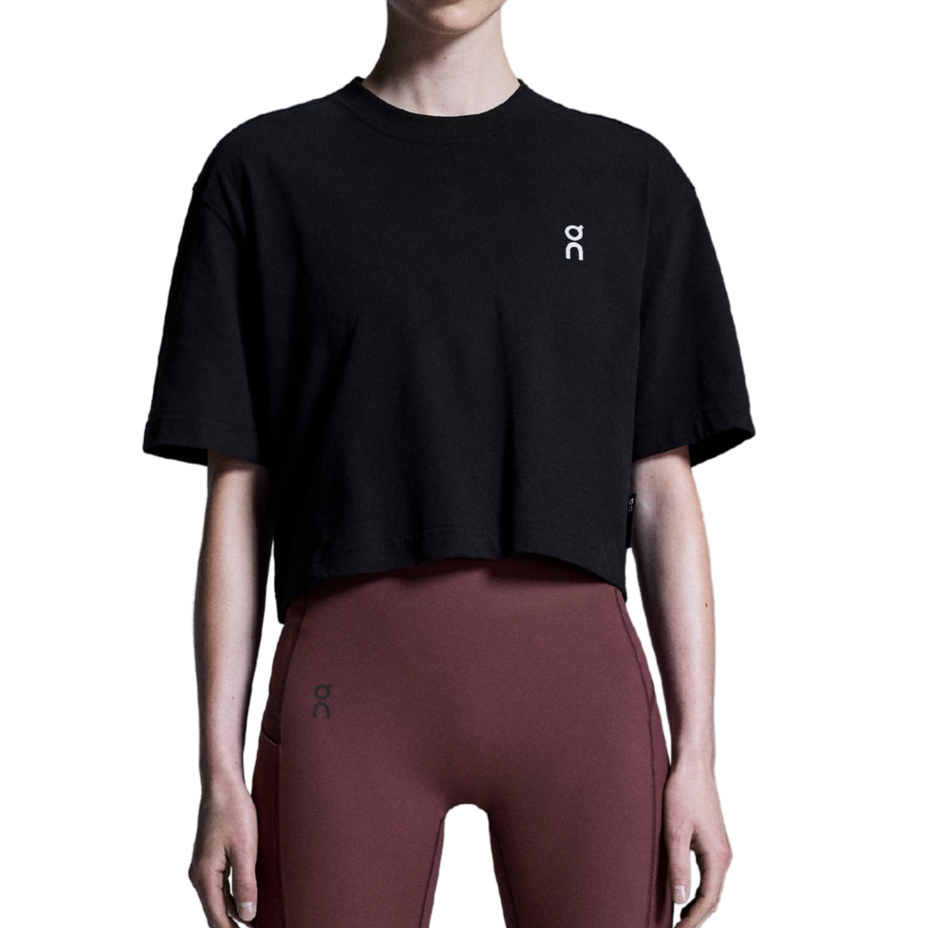 ON Women Club Boxy-T - Black