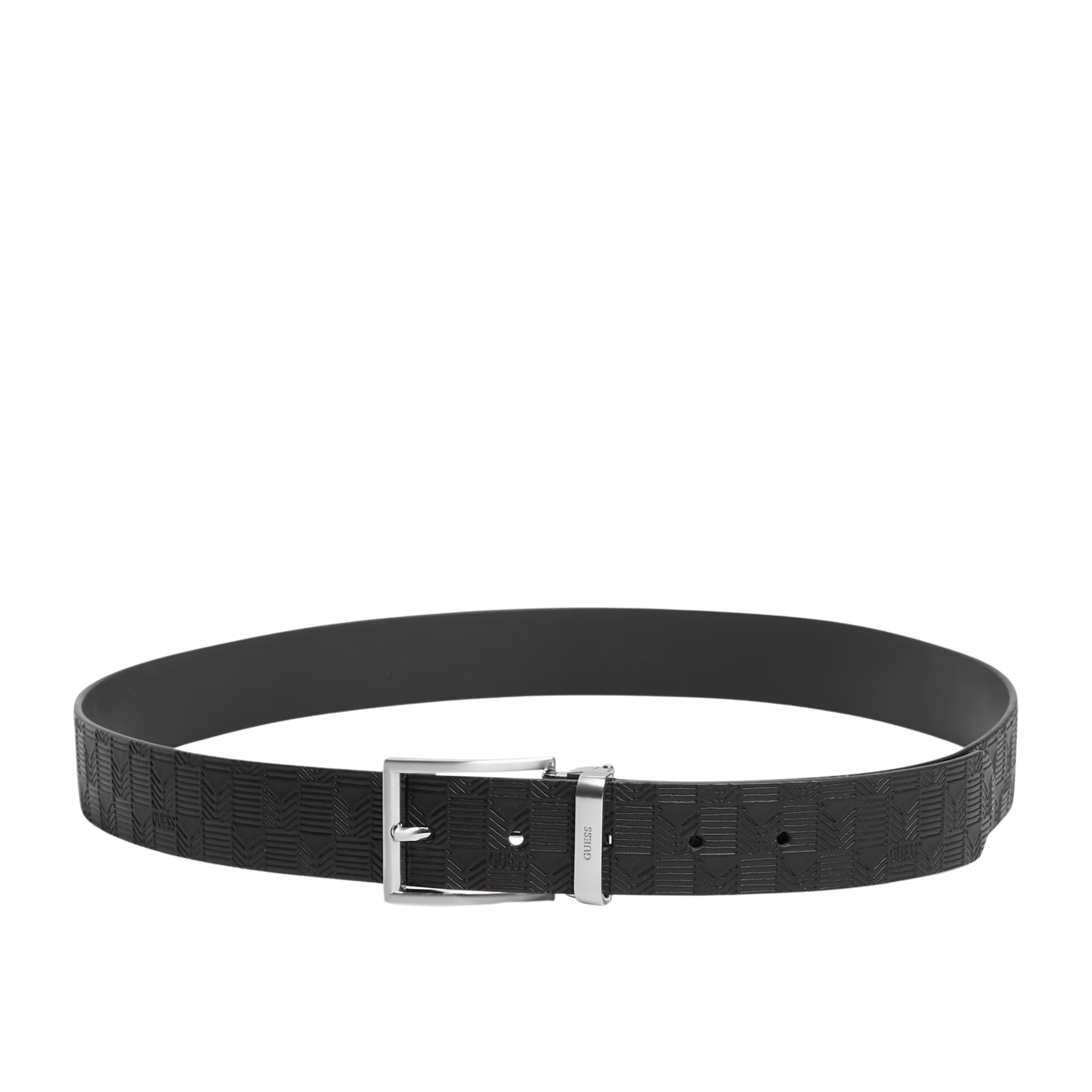Guess Men Bucarest Reversible Belt - Black