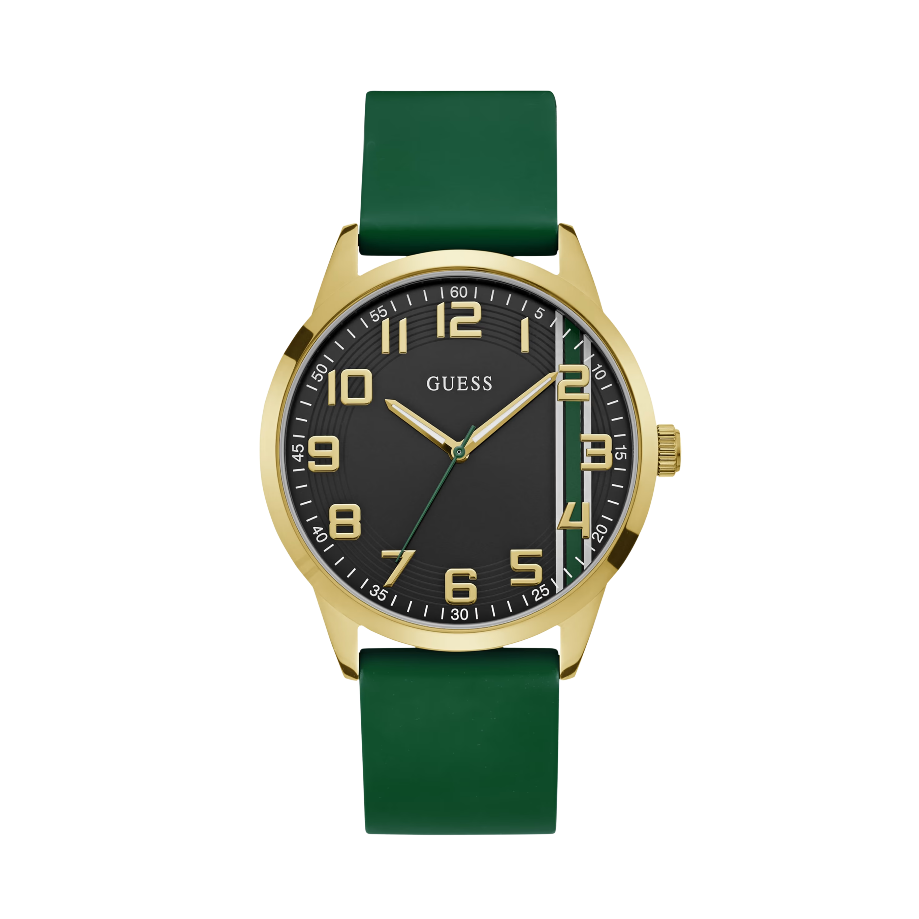 Guess Men Gold-Tone Analog Watch