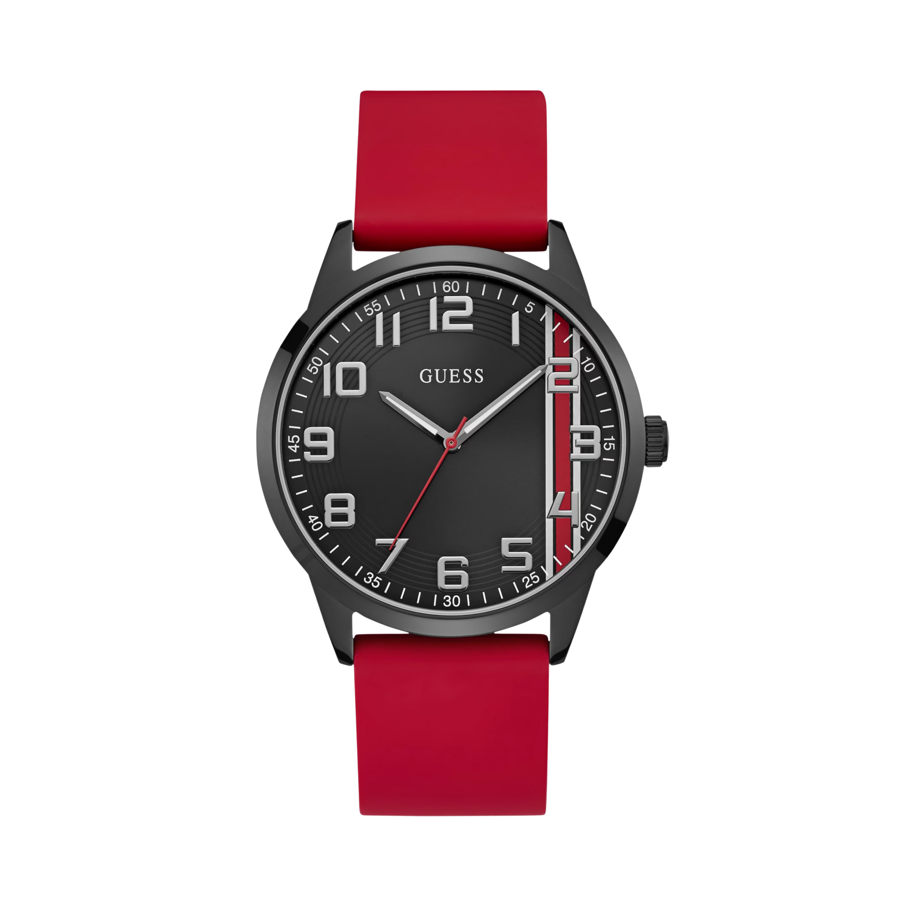 Guess Men Black Analog Watch