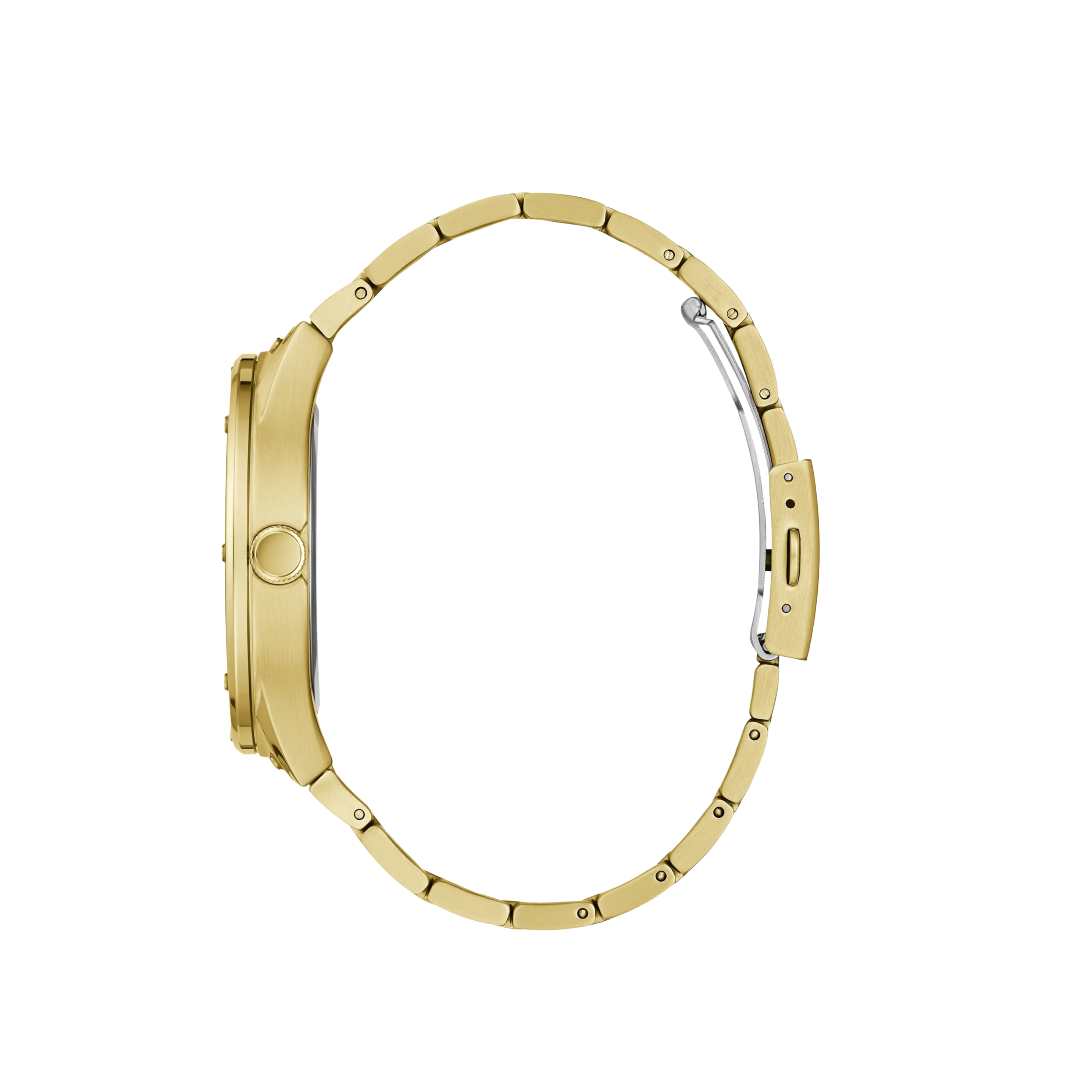 Guess Men Gold-Tone Multifunction Watch - Gold