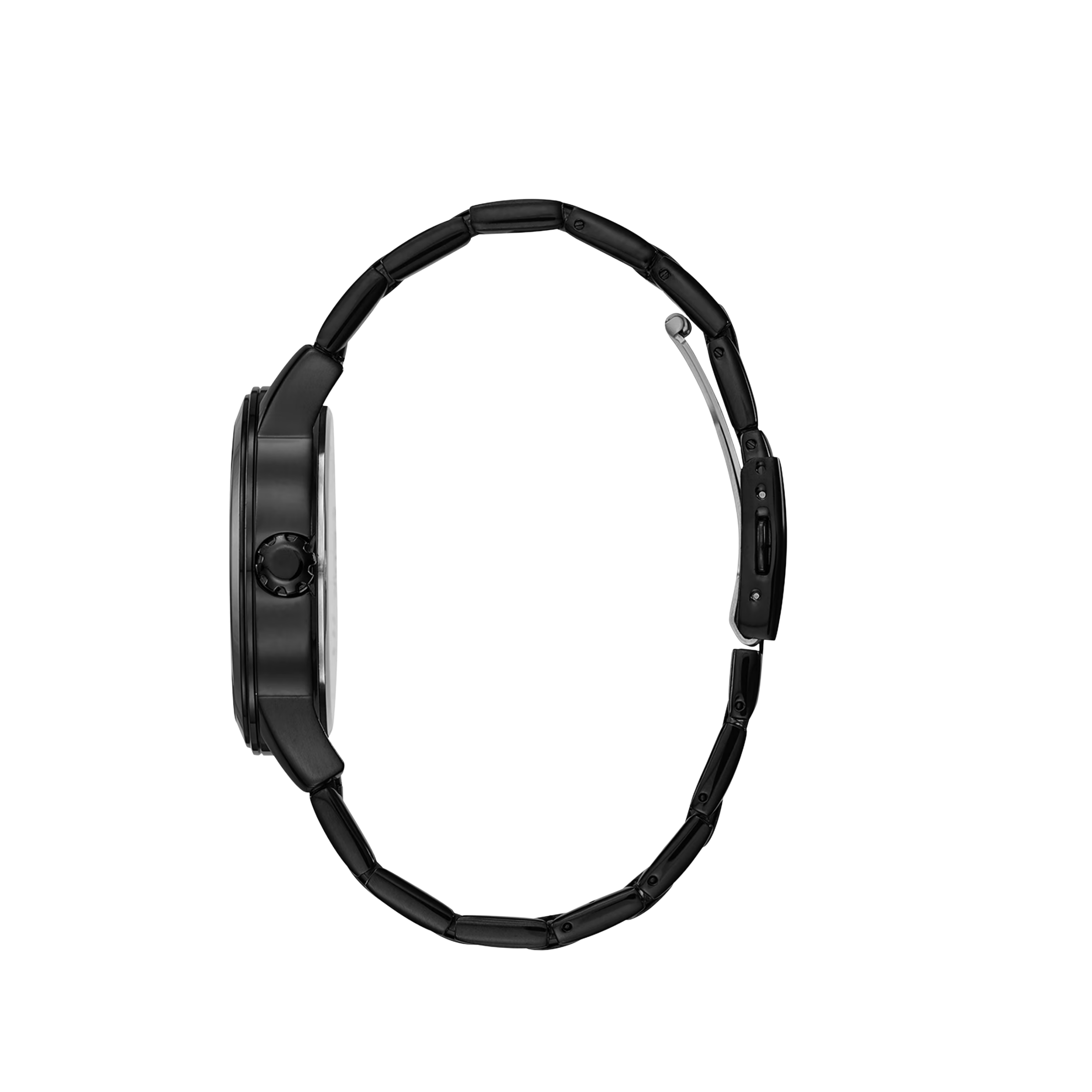 Guess Men Black Analog Watch