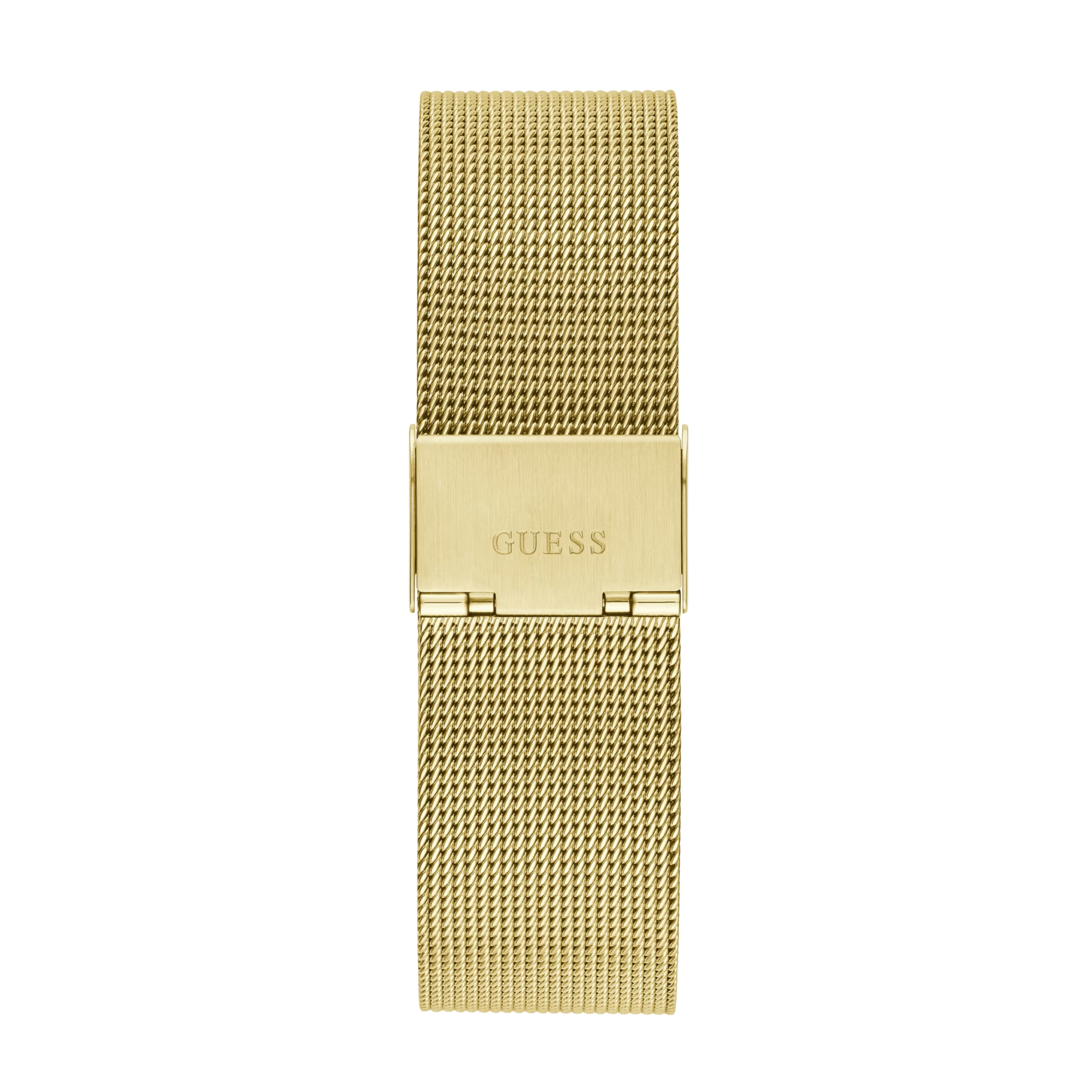 Guess Men Gold-Tone Diamond Analog Watch - Gold