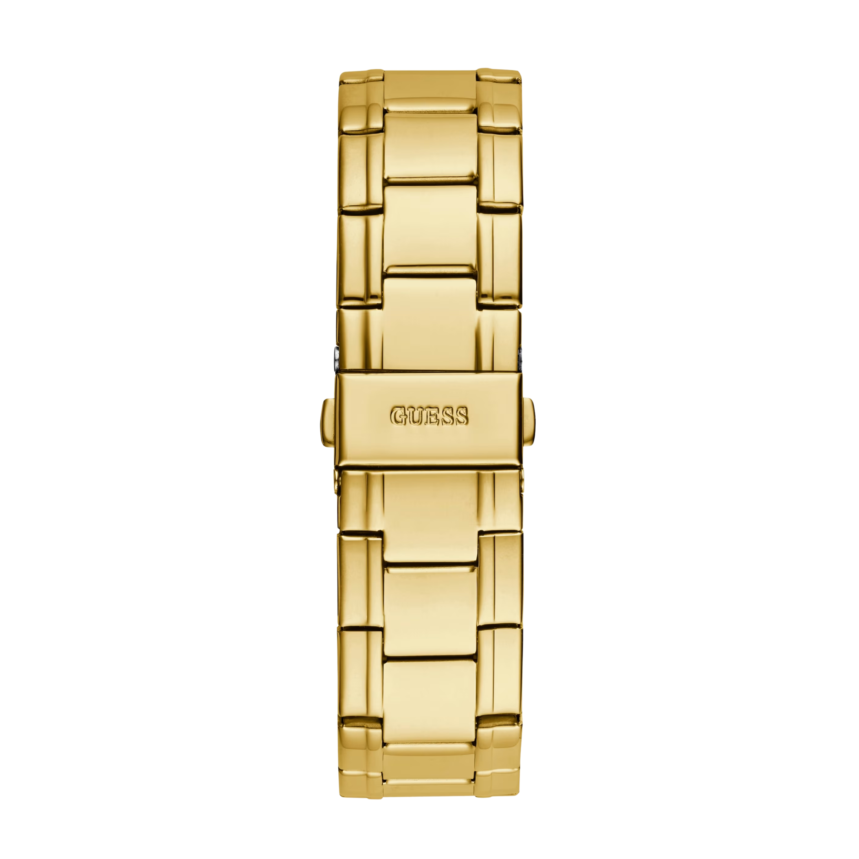Guess Men Gold-Tone Analog Watch - Gold