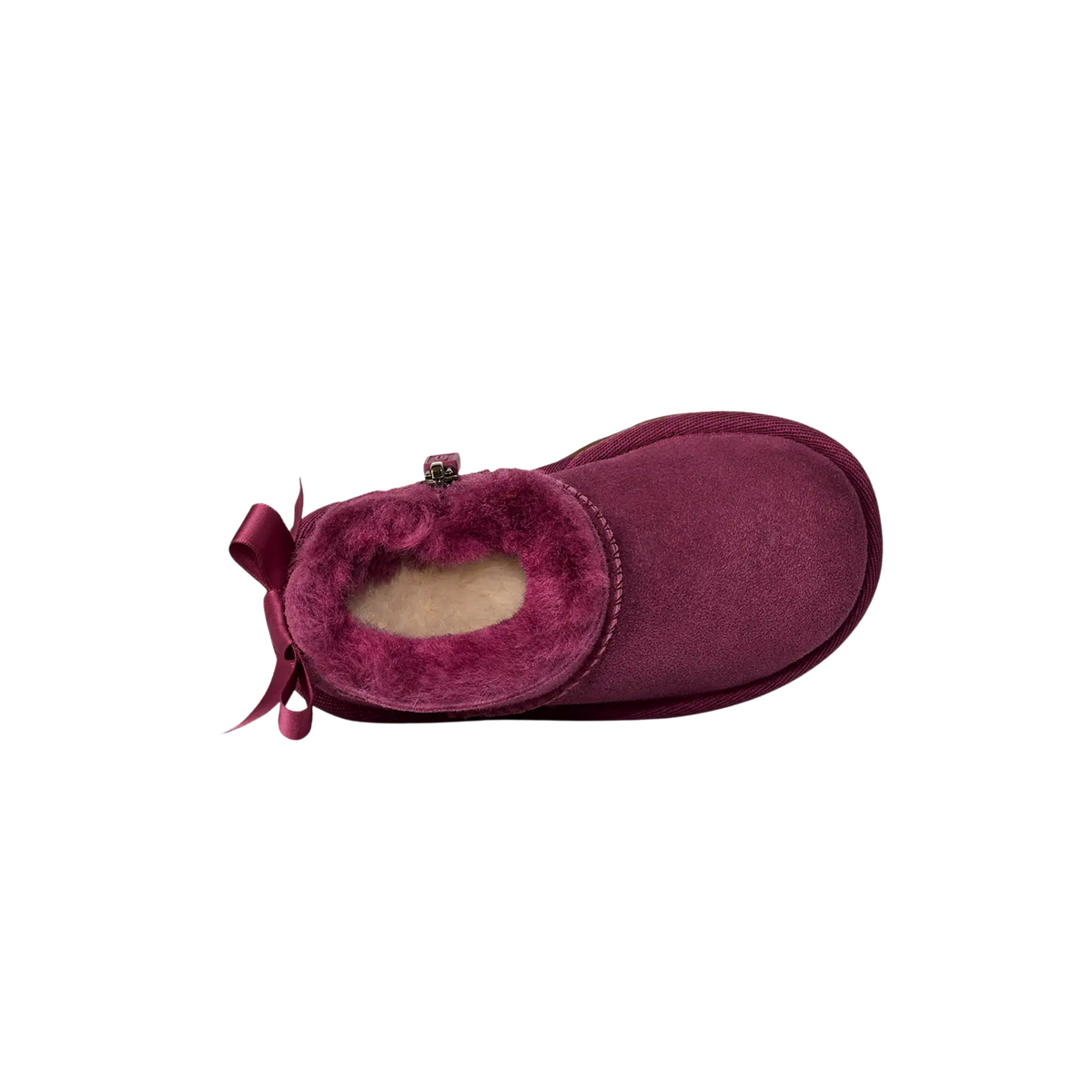 UGG Toddlers Ultra Mini Bailey Bow - Dark Winterberry