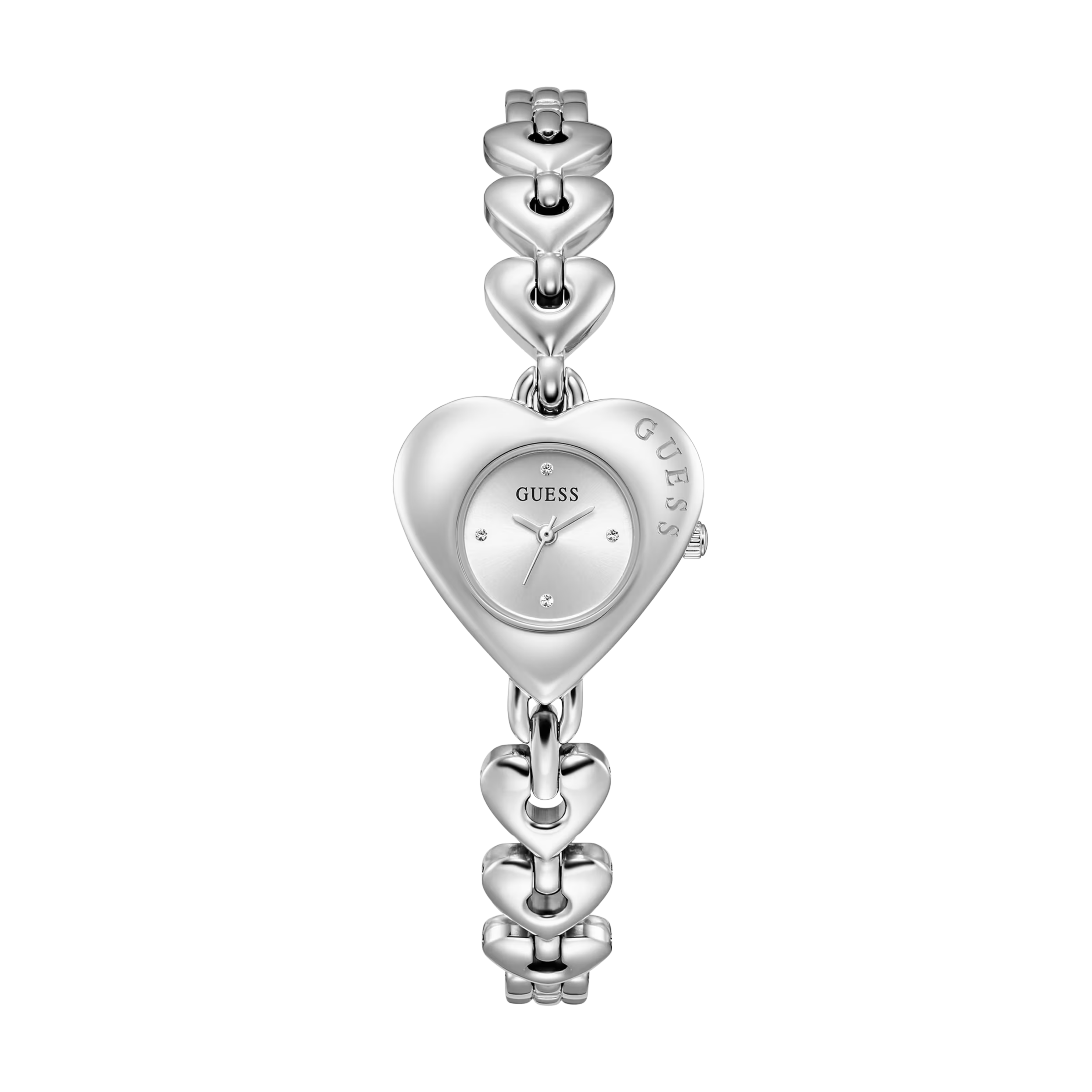 Guess Women Stainless Steel Analogue Watch 28 mm GW0992L1 - Silver