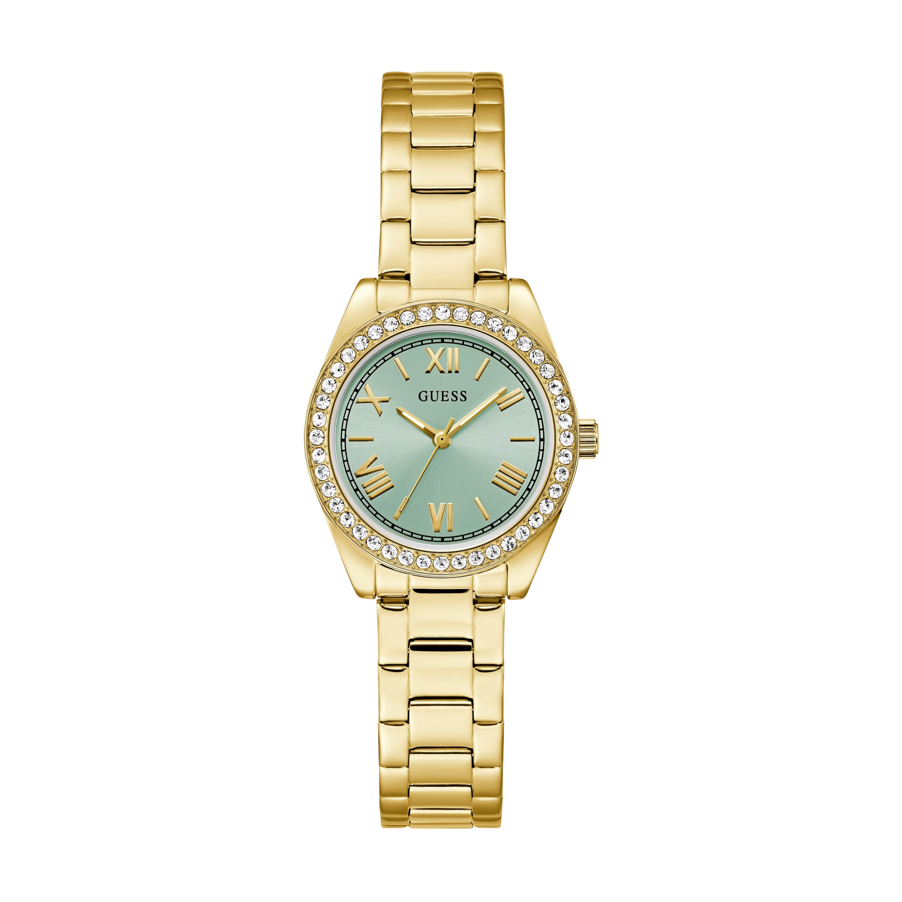 Guess Women Gold Tone Analog Watch GW0841L5 - Gold