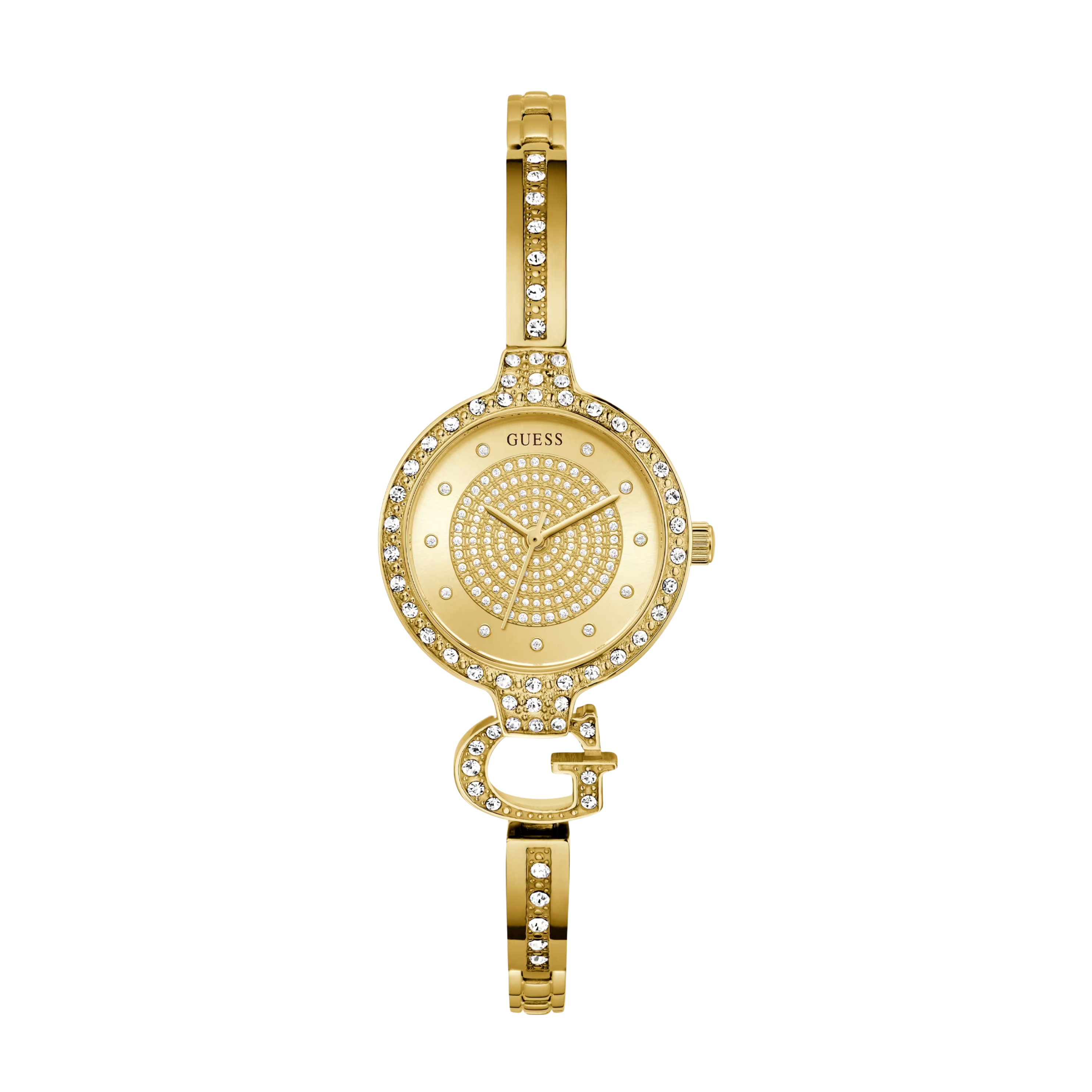Guess Women Gold Tone Analog Watch GW0929L2 - Gold