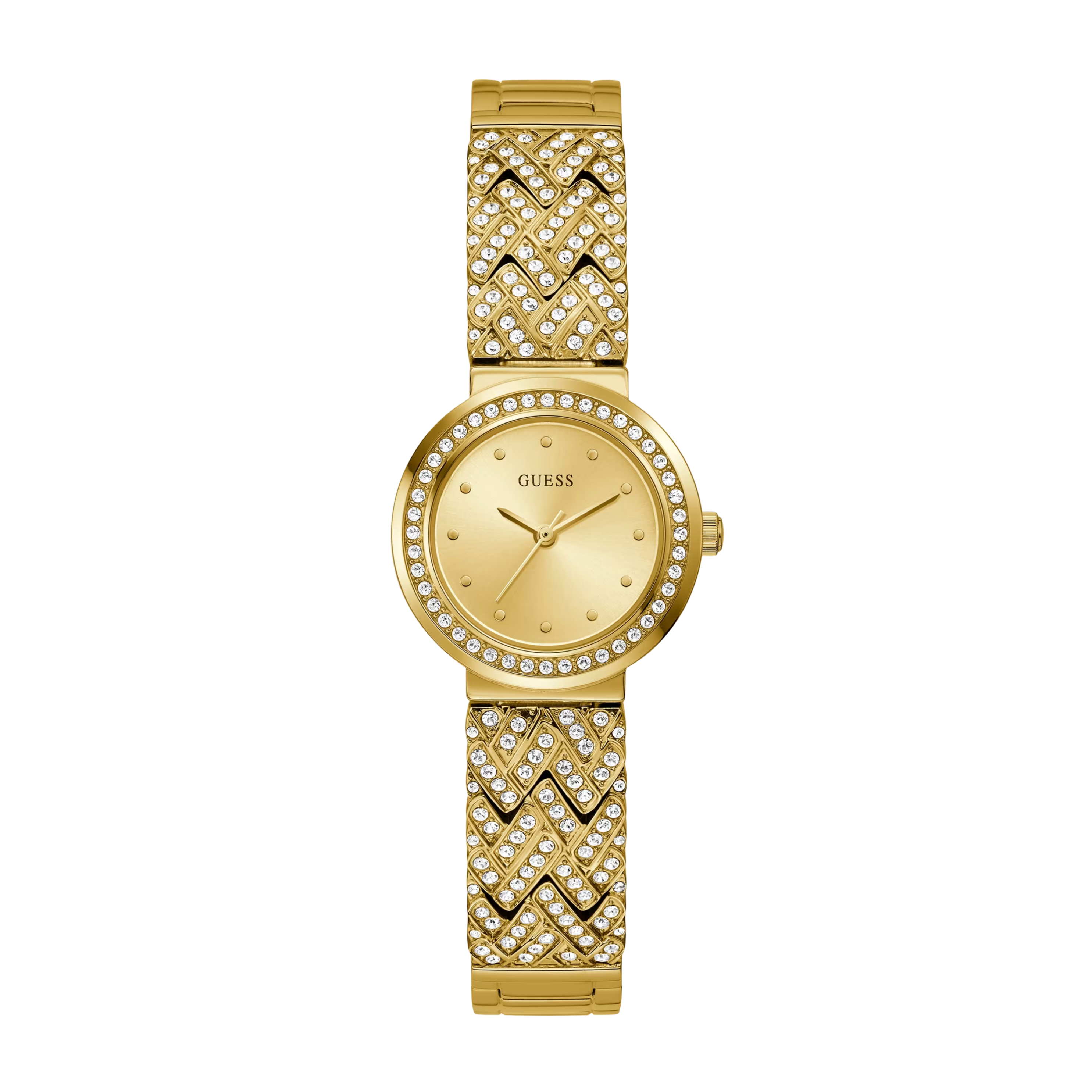 Guess Women Gold Tone Analog Watch GW0476L2 - Gold