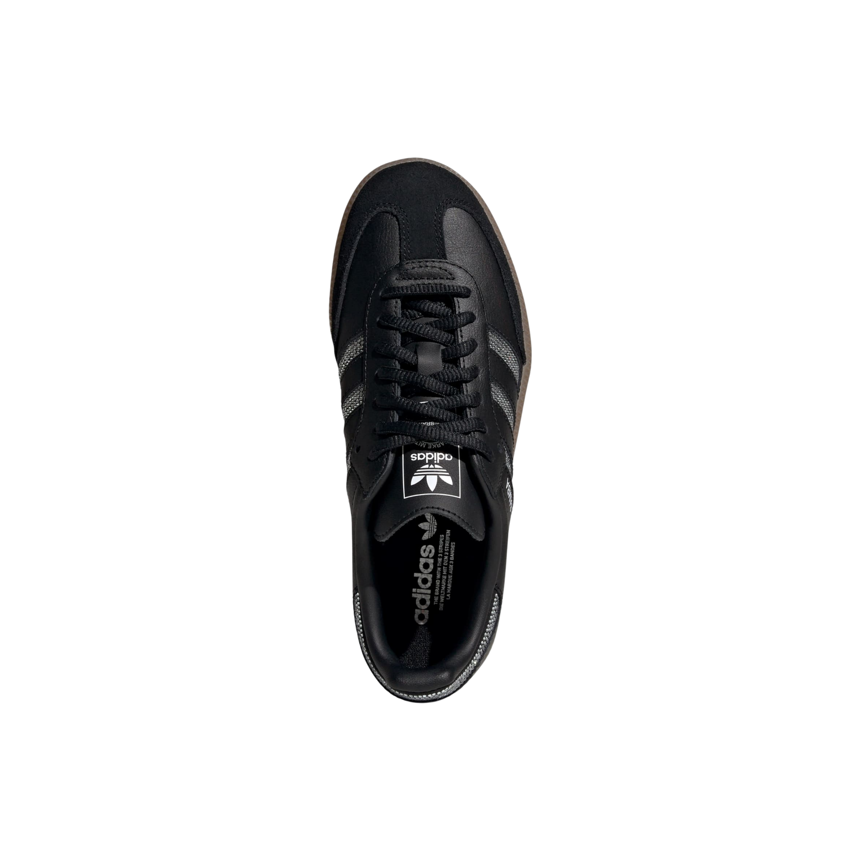 Adidas Big Kids Samba OG  - Core Black Silver Metallic