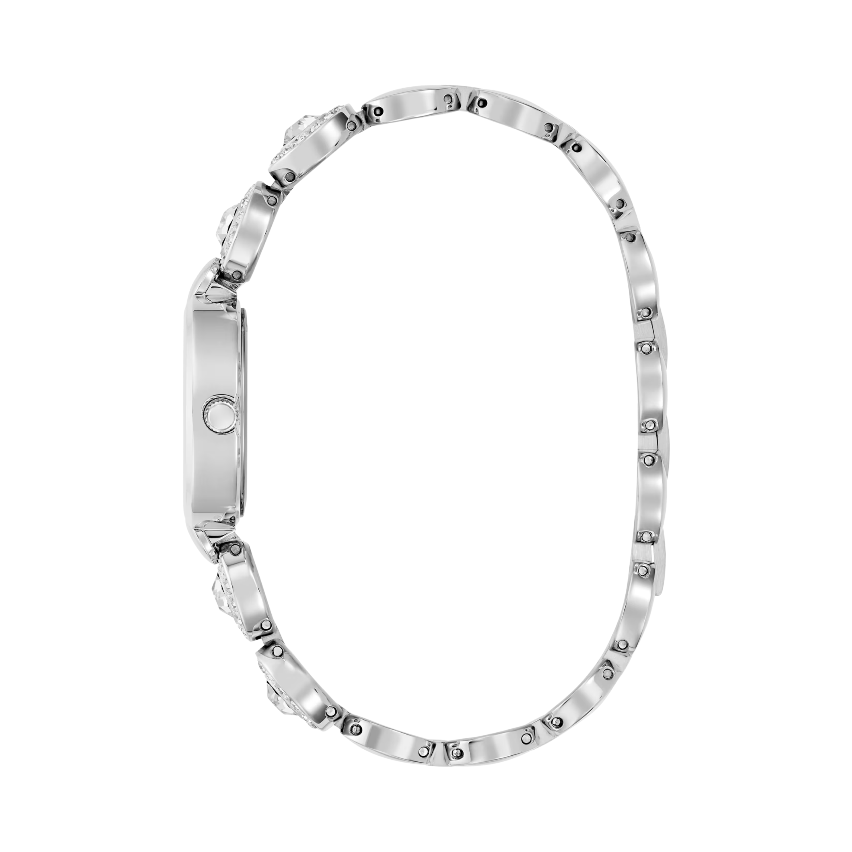 Guess Women Silver Tone Analog Watch GW0757L1 - Silver