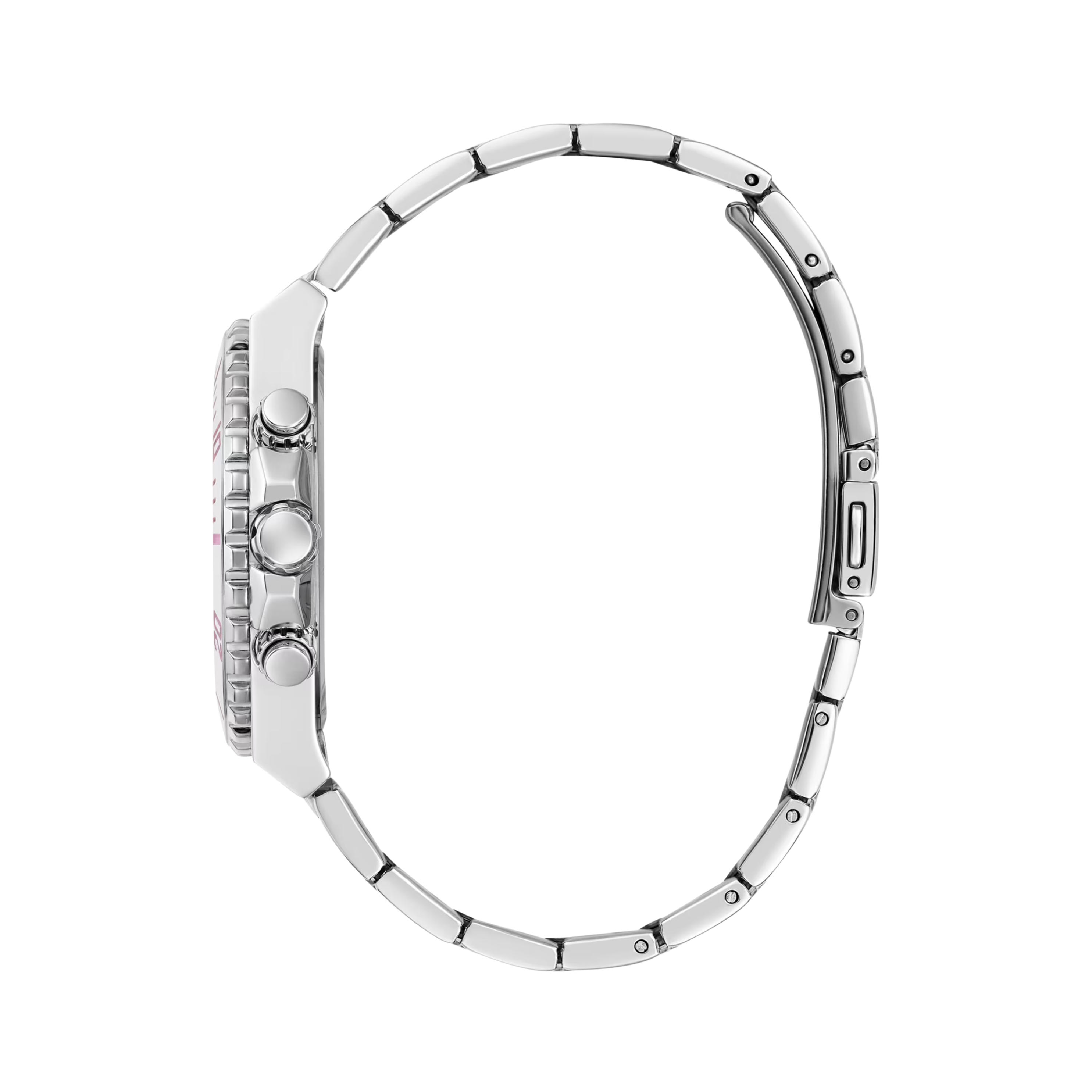 Guess Women Silver Tone Multifunction Watch GW0696L1 - Silver