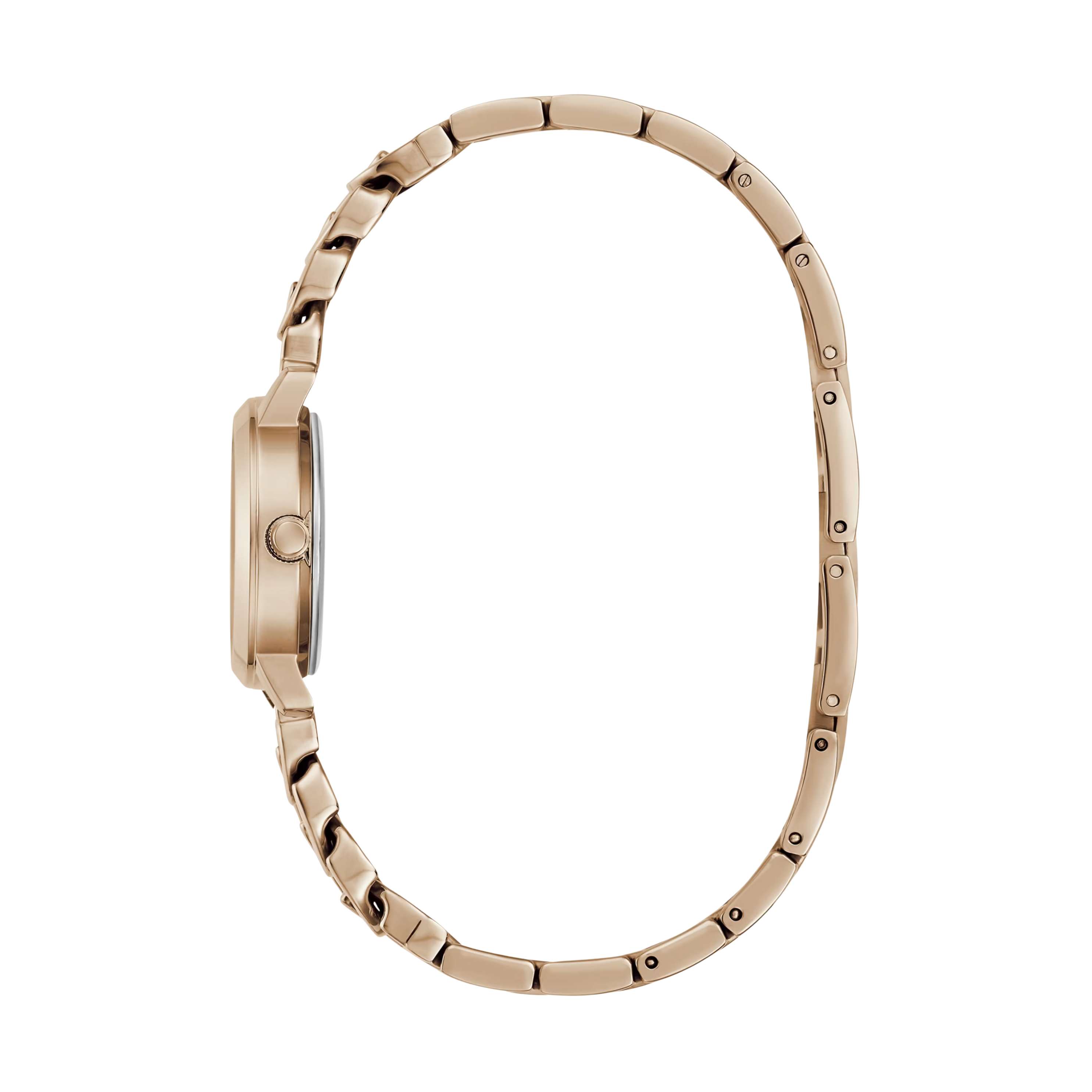 Guess Women Rose Gold Tone Mixed Chain Analog Watch  GW0867L3 - Rose Gold