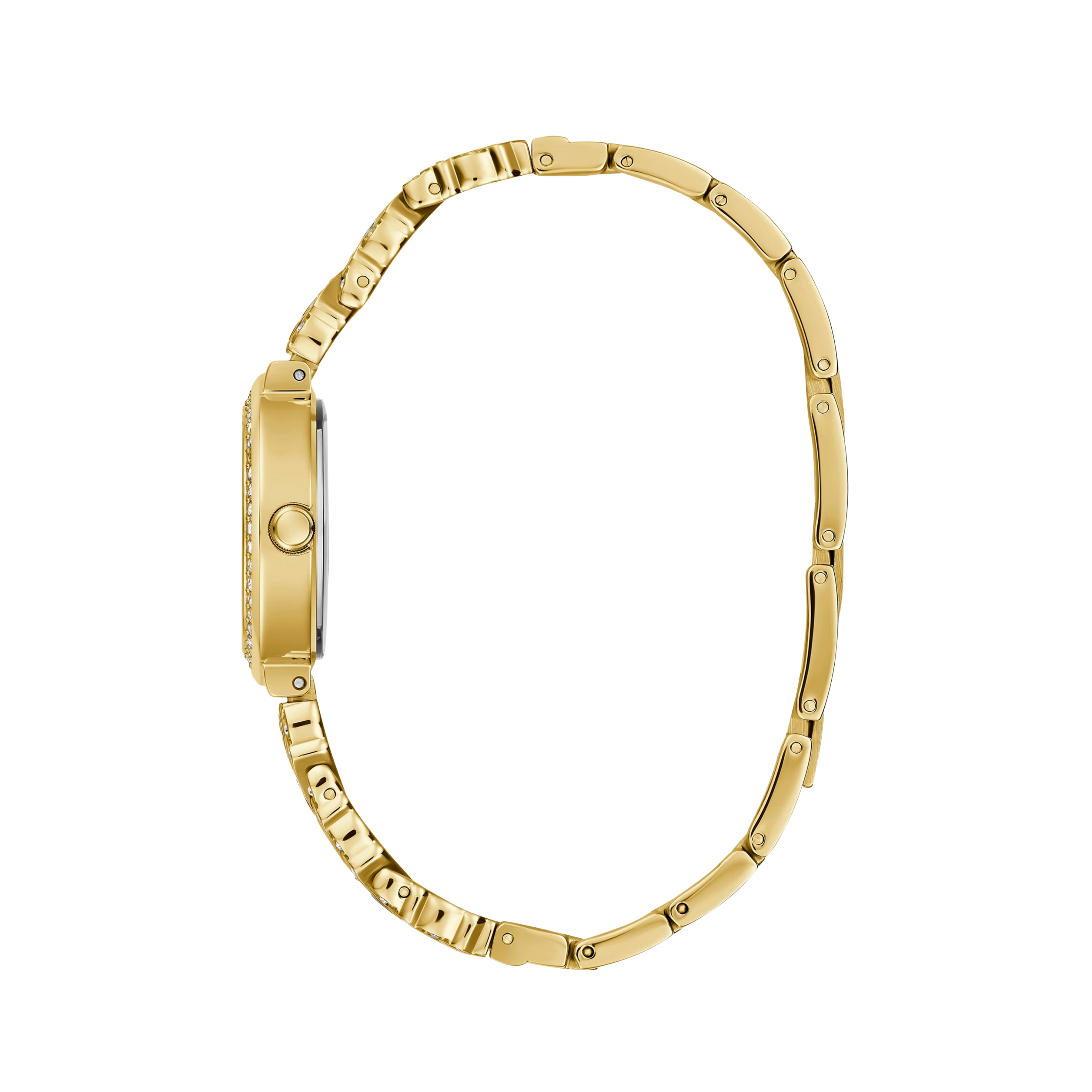Guess Women Gold Tone Analog Watch GW0476L2 - Gold