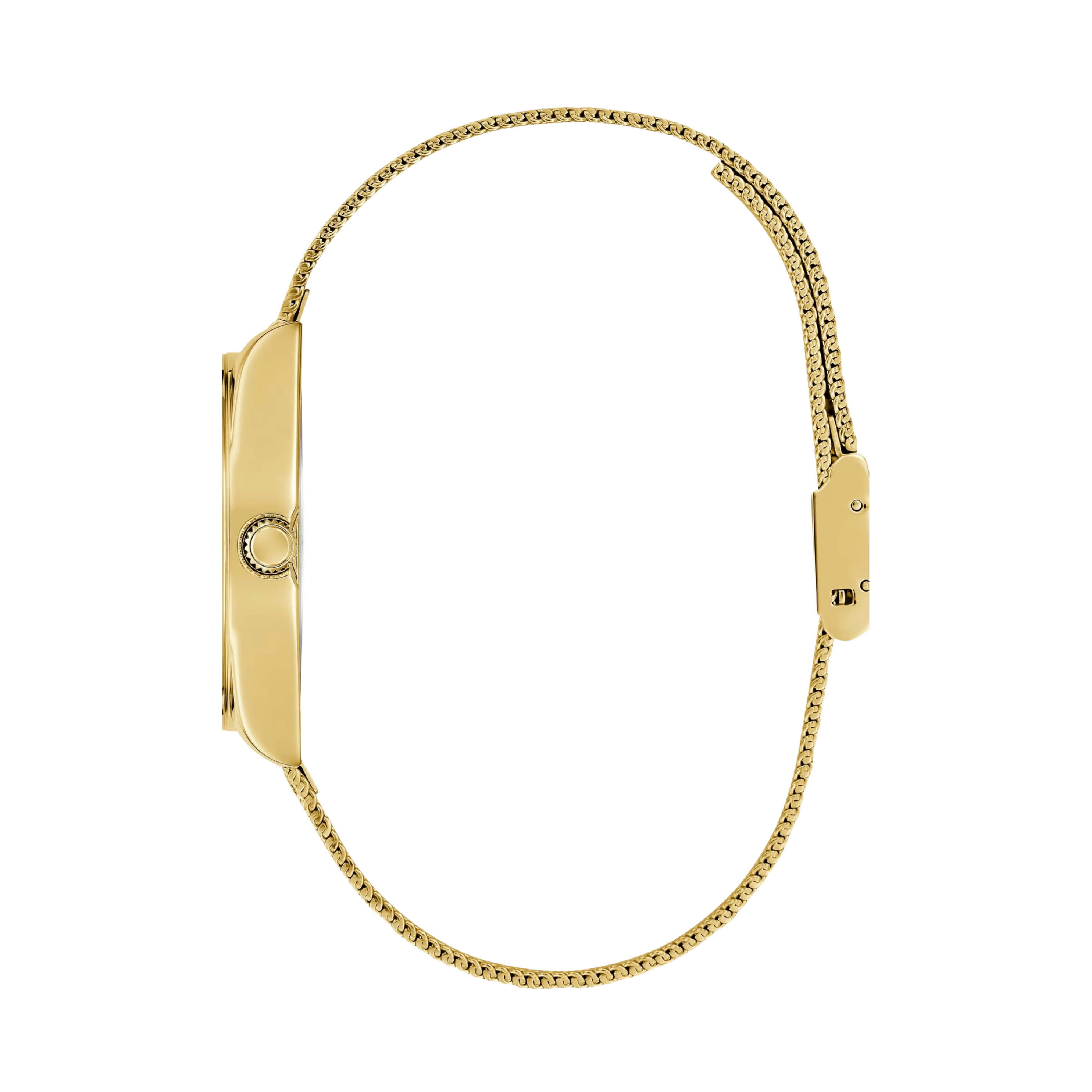 Guess Women Gold Tone Quattro G Analog Watch GW0748L2 - Gold