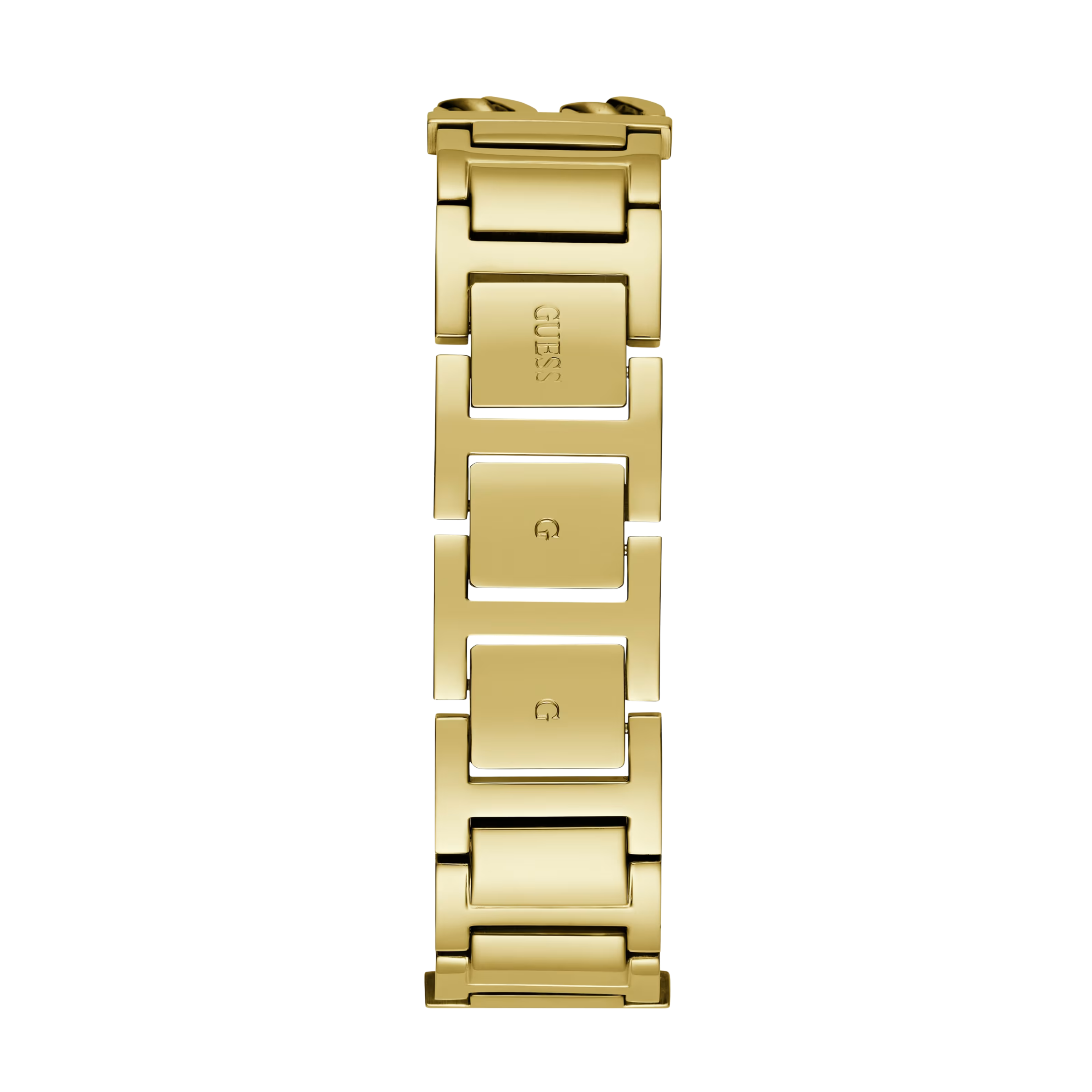 Guess Women Gold Tone Square Analog Watch GW0668L2 - Gold