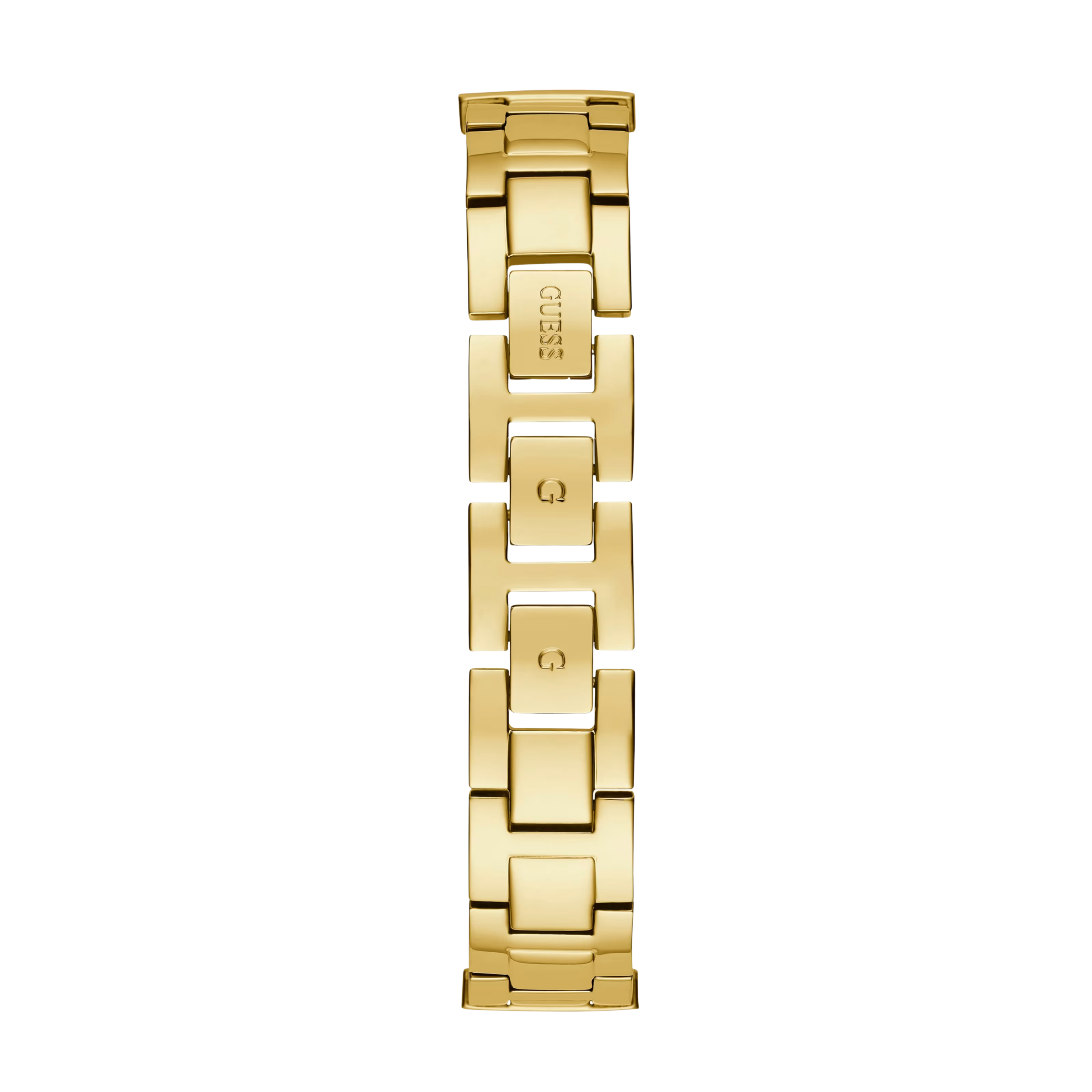 Guess Women Gold Tone and Rhinestone Analog Watch GW0401L2 - Gold