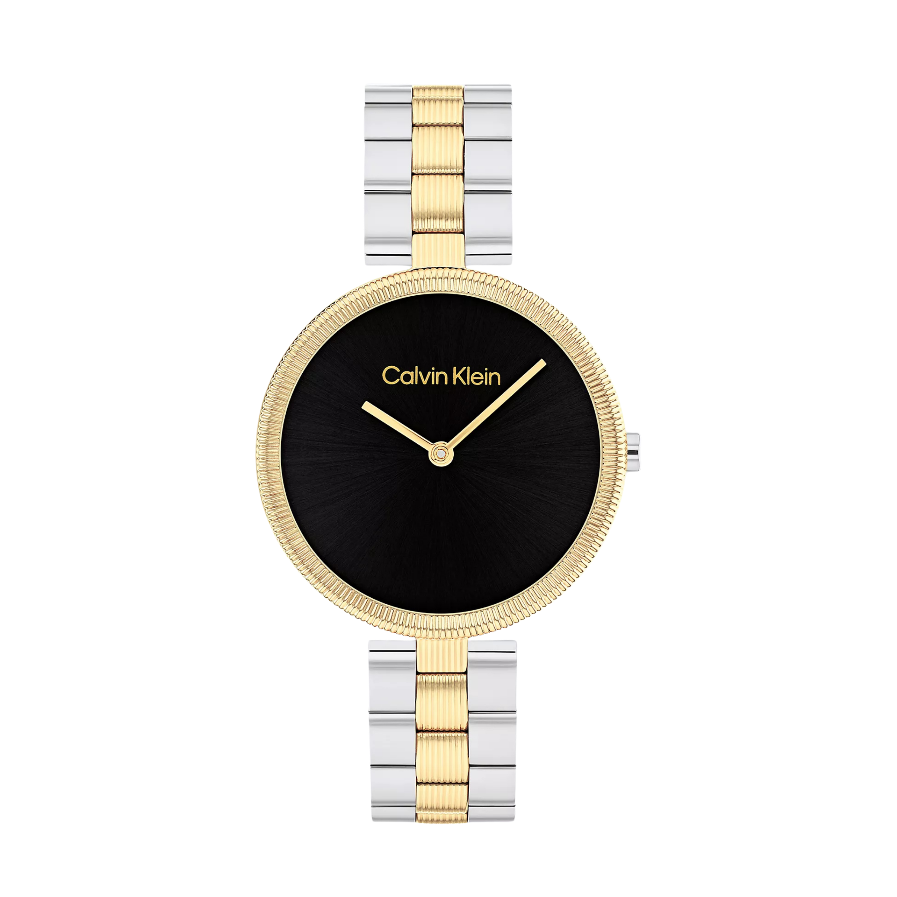 Calvin Klein Women Minimal Link Bracelet Watch - Black Two