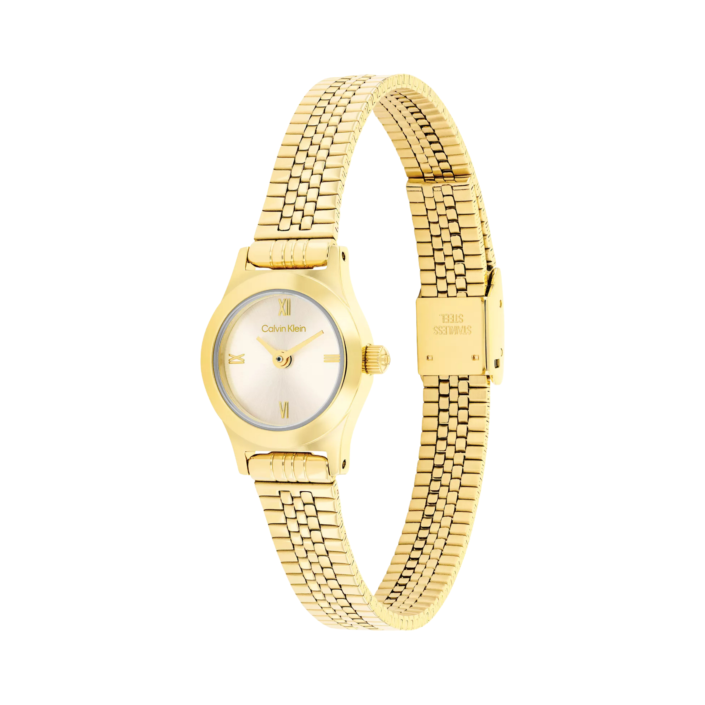 Calvin Klein Women Refined Minimalist Watch - Light Gold