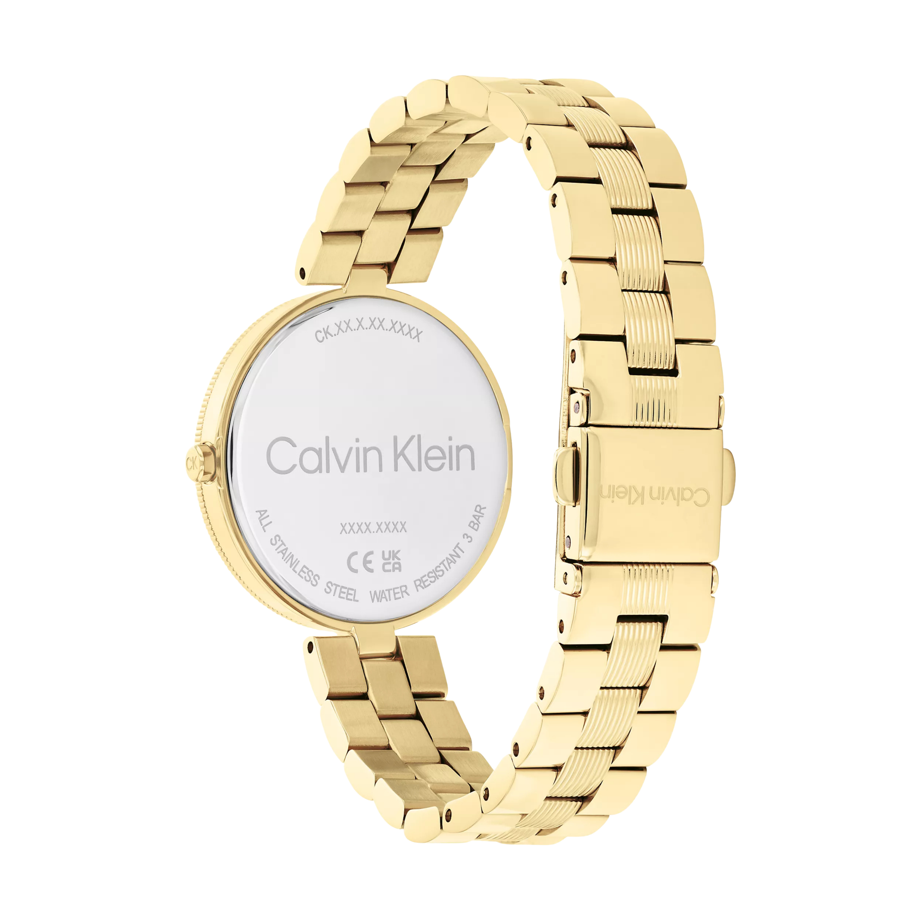 Calvin Klein Women Minimal Link Bracelet Watch - Gold