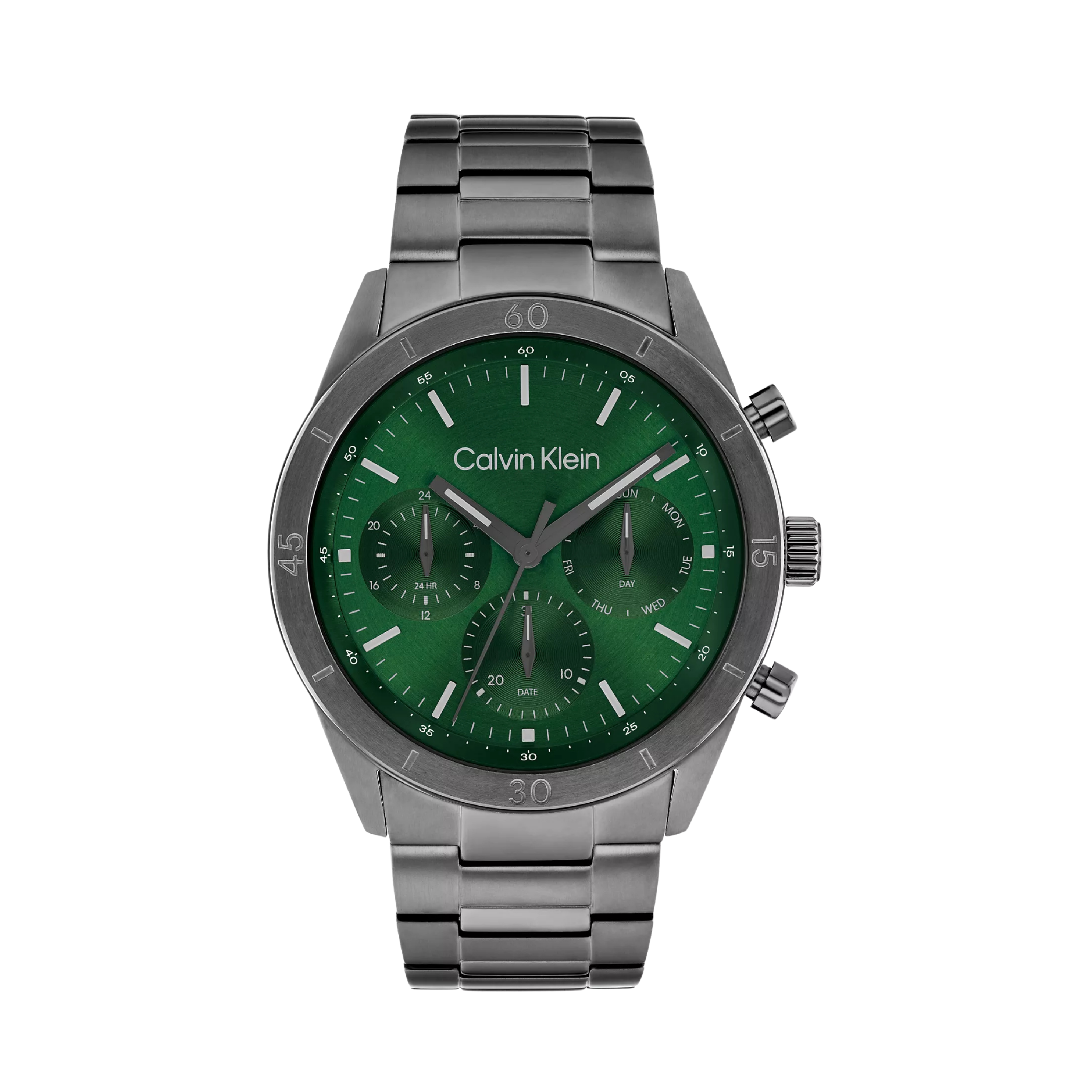Calvin Klein Men Chronograph Bracelet Watch 25200556 - Green