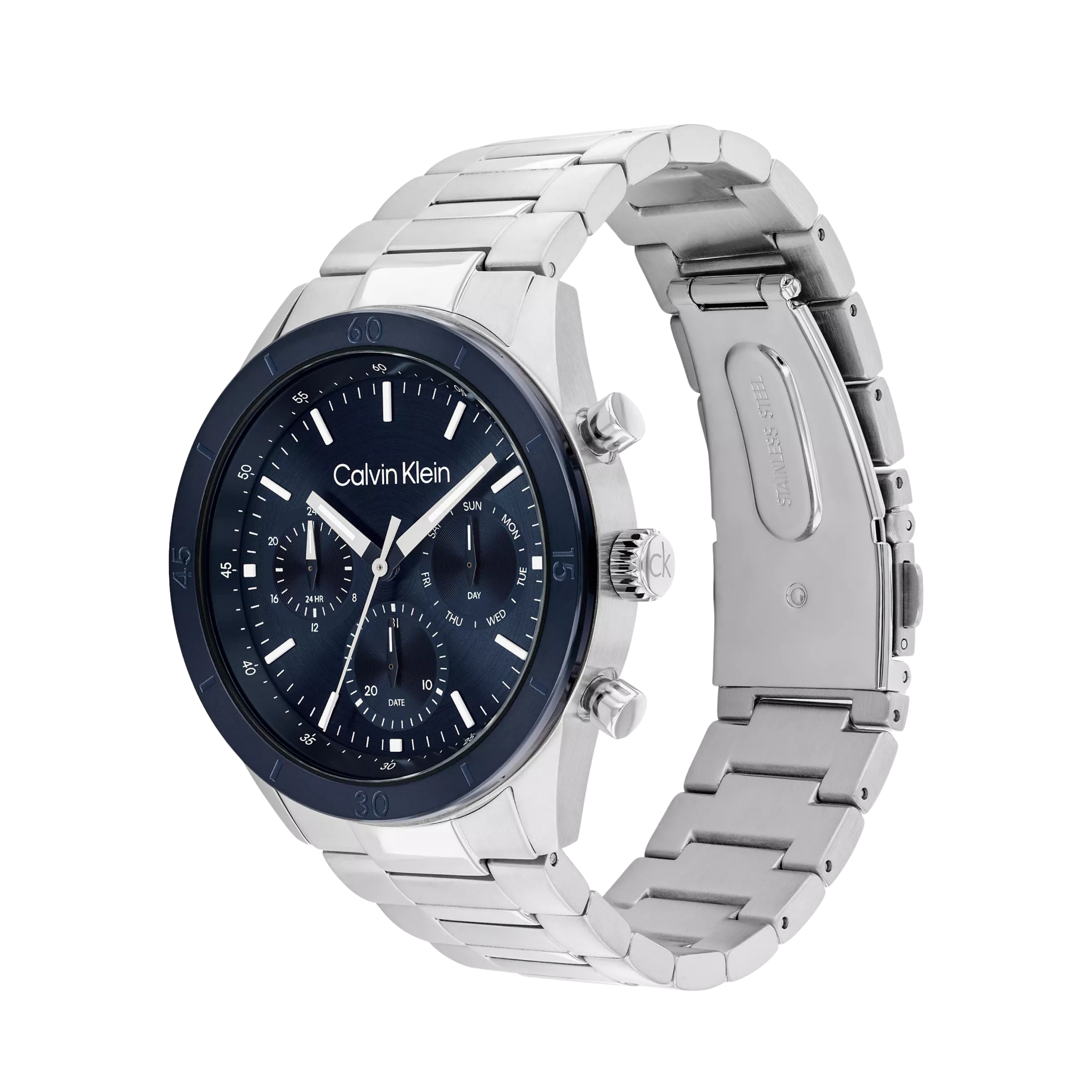 Calvin Klein Men Chronograph Bracelet Watch 25200556 - Blue
