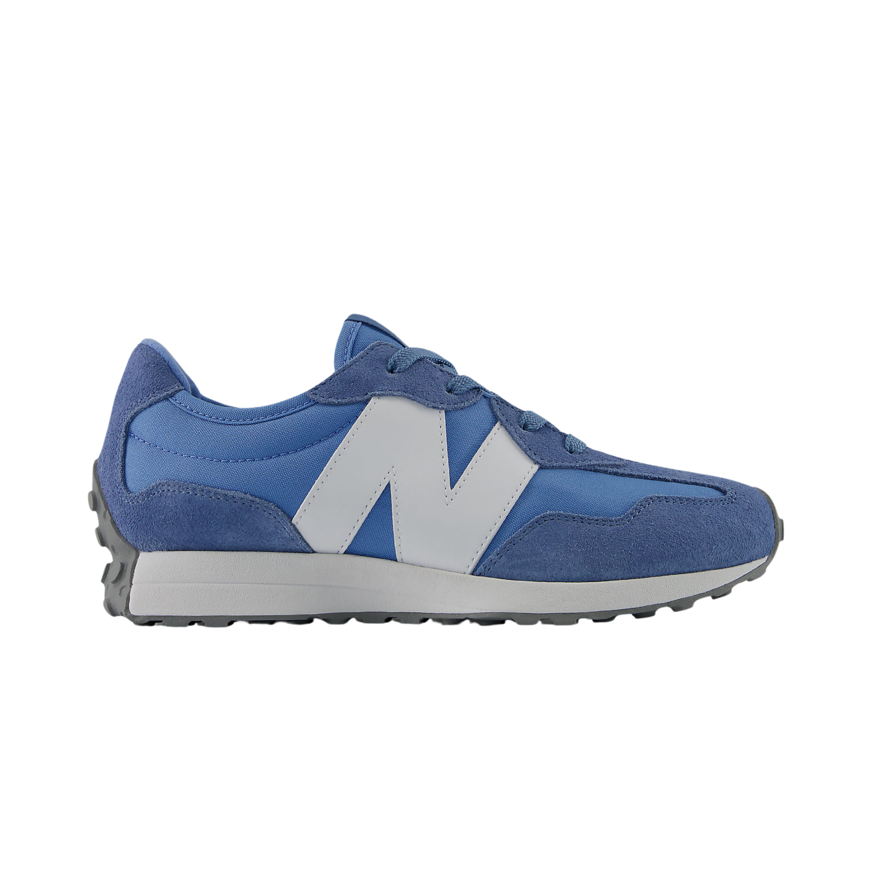 New Balance Big Kids 327 - Analog Blue Heron Blue