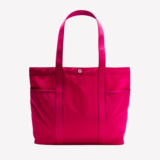 Lululemon Daily Multi-Pocket Tote Bag - Ripened Raspberry