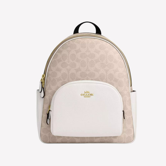 COACH Court Backpack - Sand Chalk