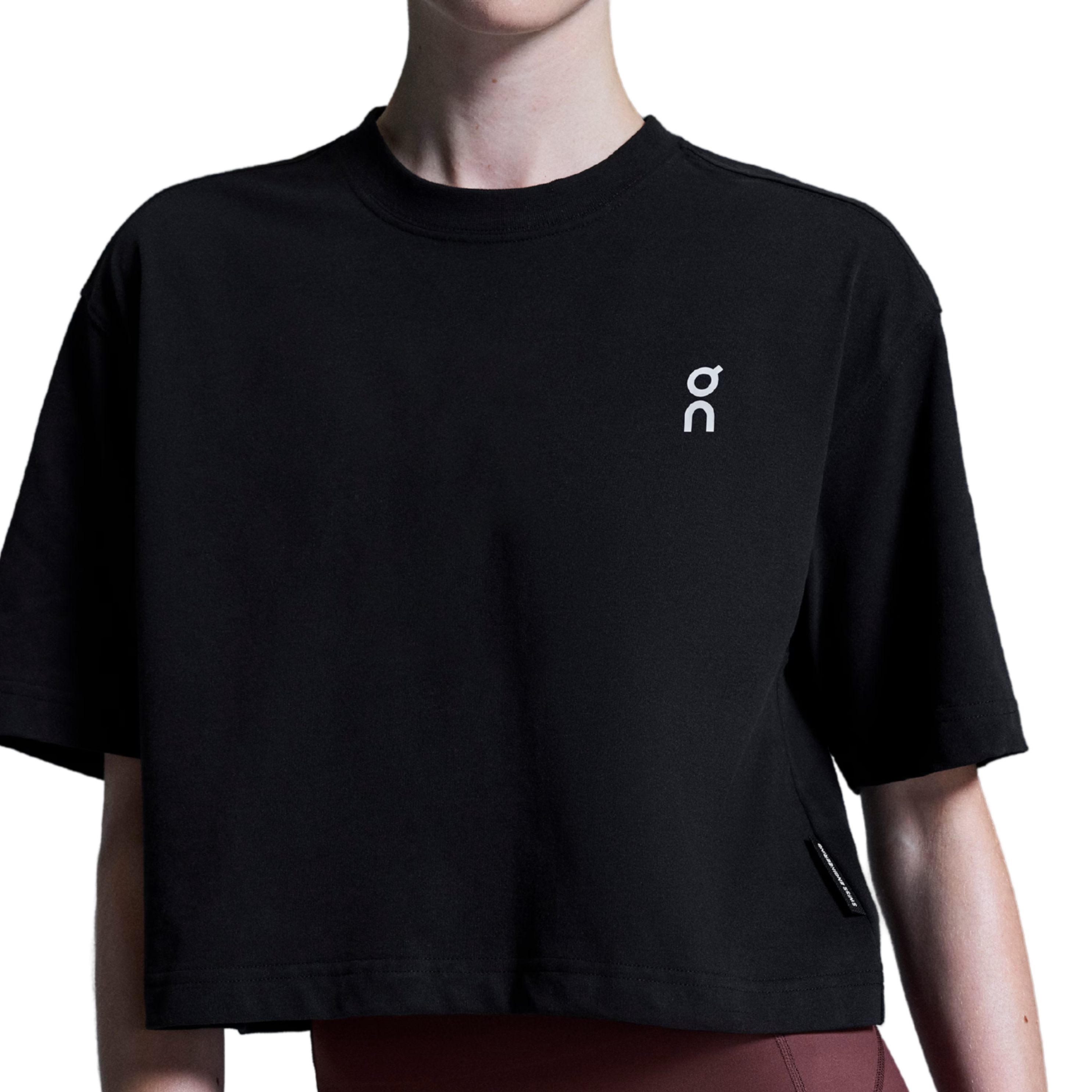 ON Women Club Boxy-T - Black