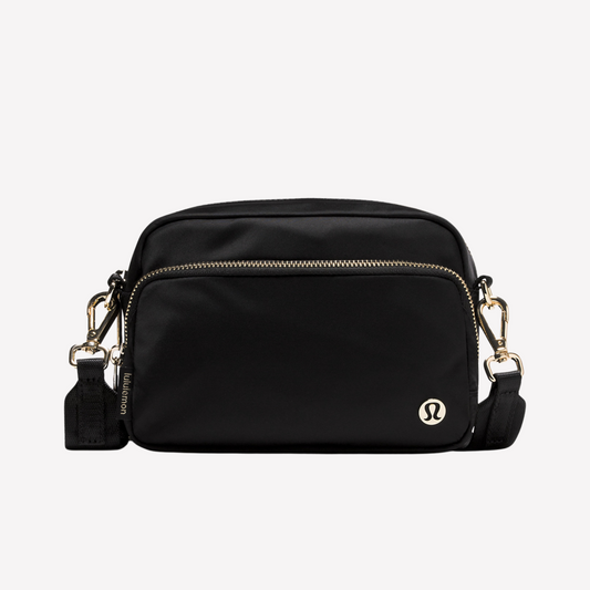 Lululemon Everywhere Crossbody Bag - Black Gold