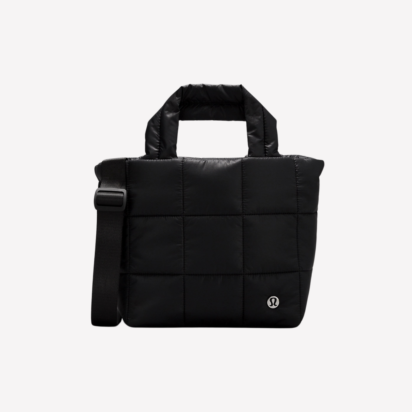 Lululemon Quilted Grid Tote Bag Mini - Black