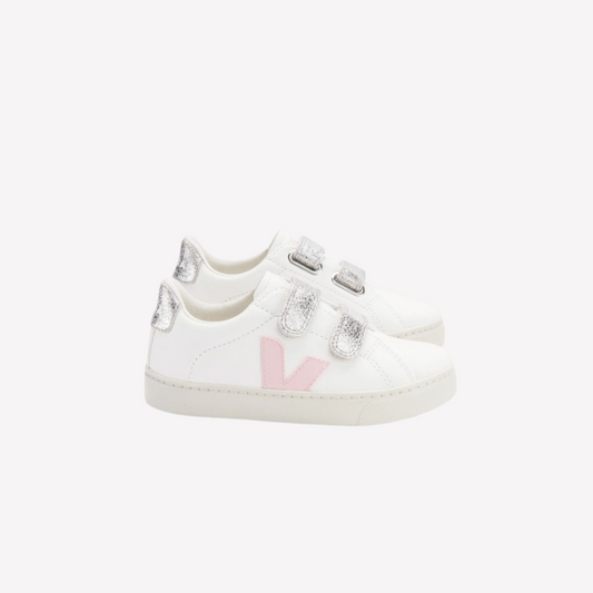 Veja Kids Esplar - White Petale Silver