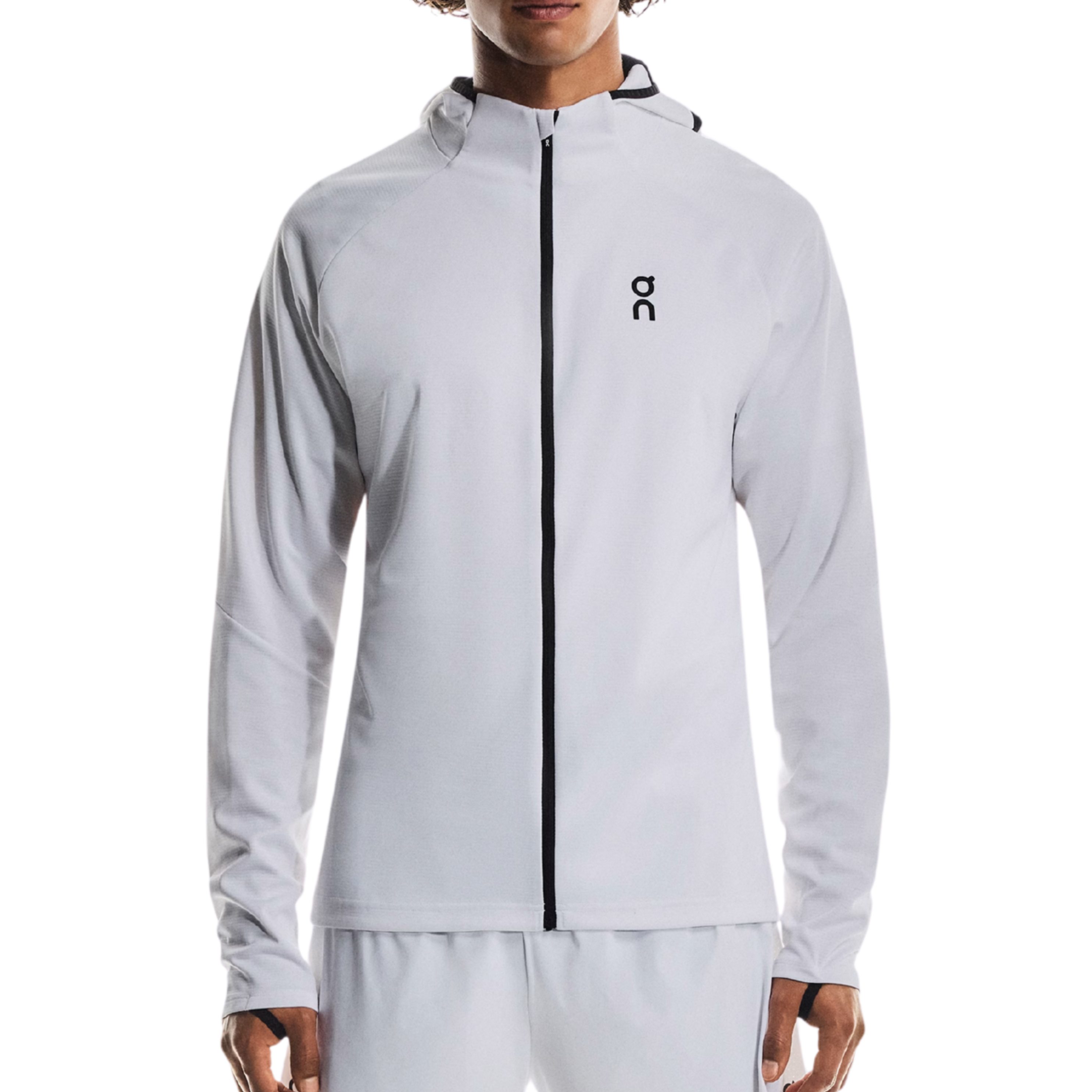 ON Men Climate Zip Hoodie - White