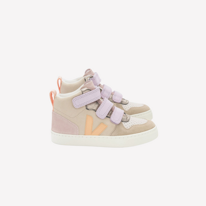 Veja Kids V-10 Mid - Almond Peach