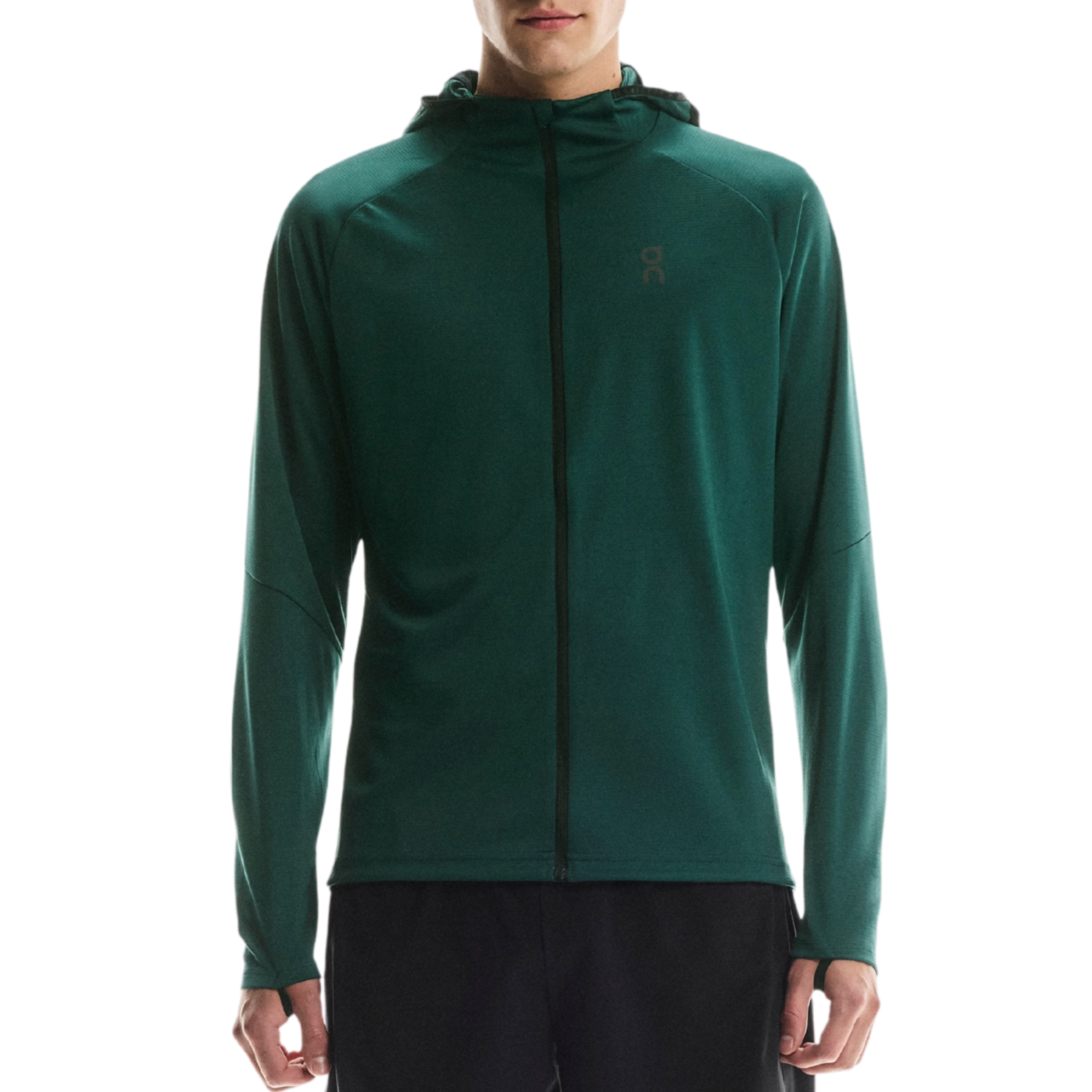 ON Men Climate Zip Hoodie - Spirulina