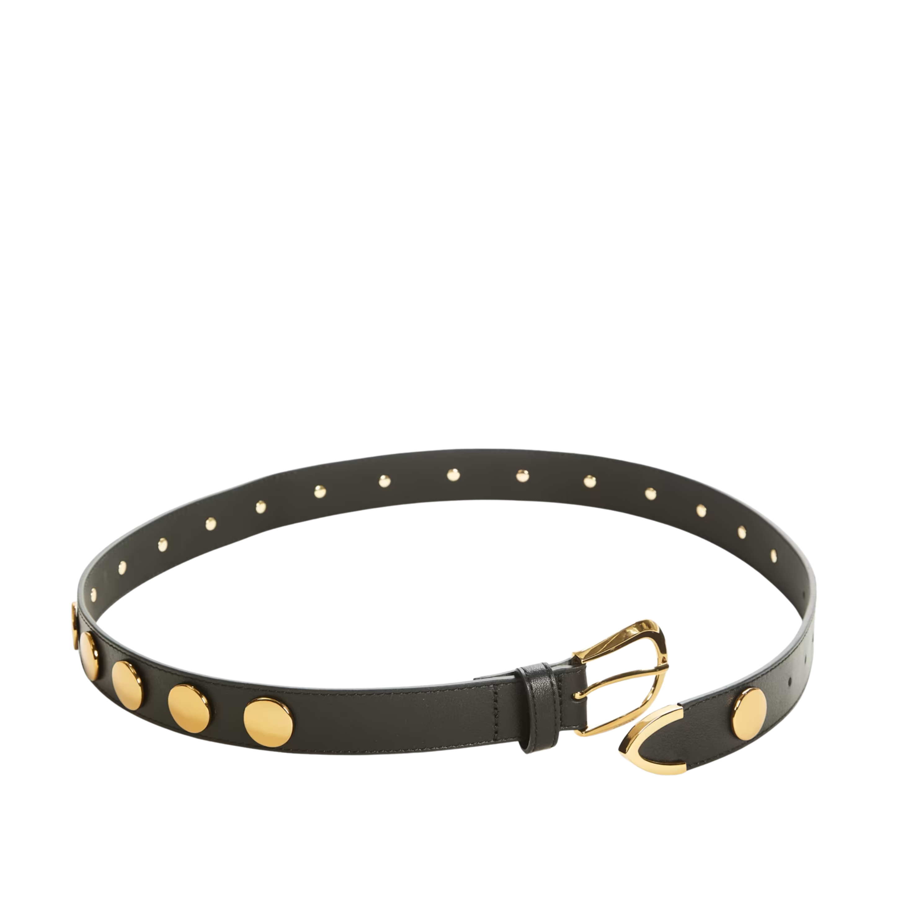 Guess Women Genuine Leather Logo Belt - Black