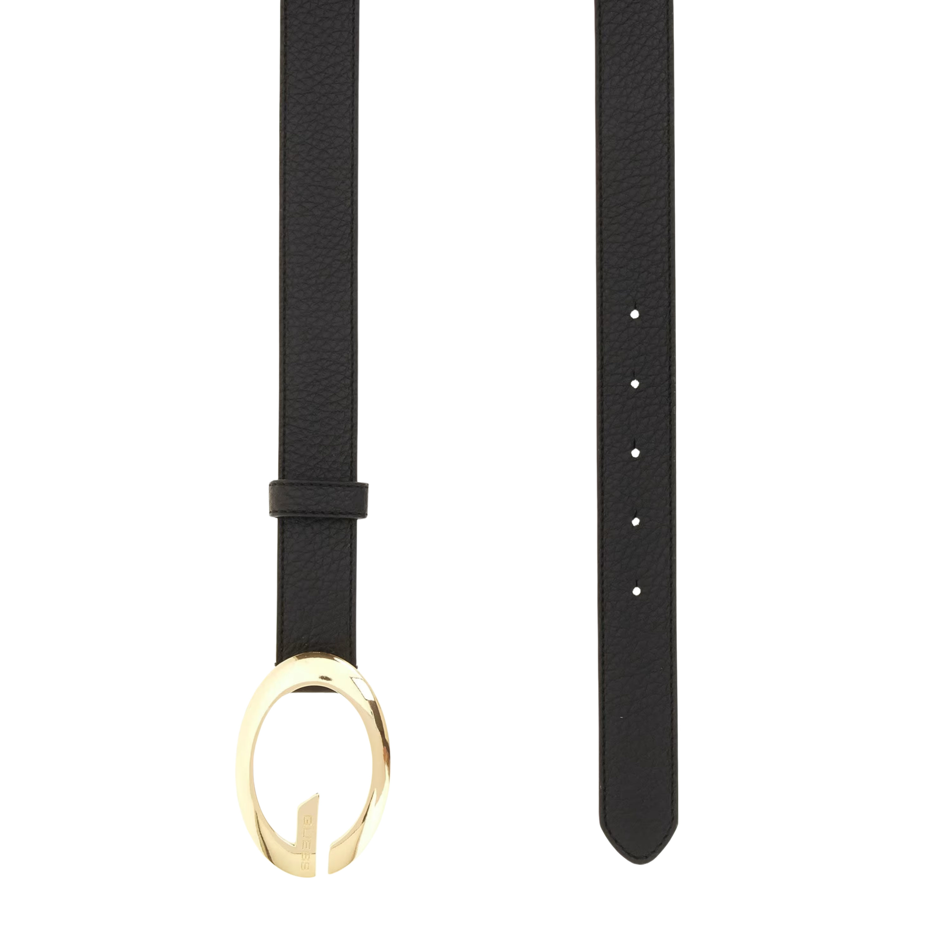Guess Women Camden Vintage G Logo Beltt - Black
