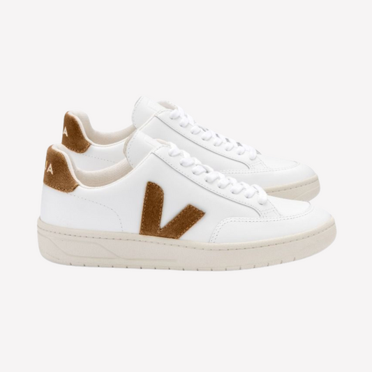 Veja Men V-12 - White Camel