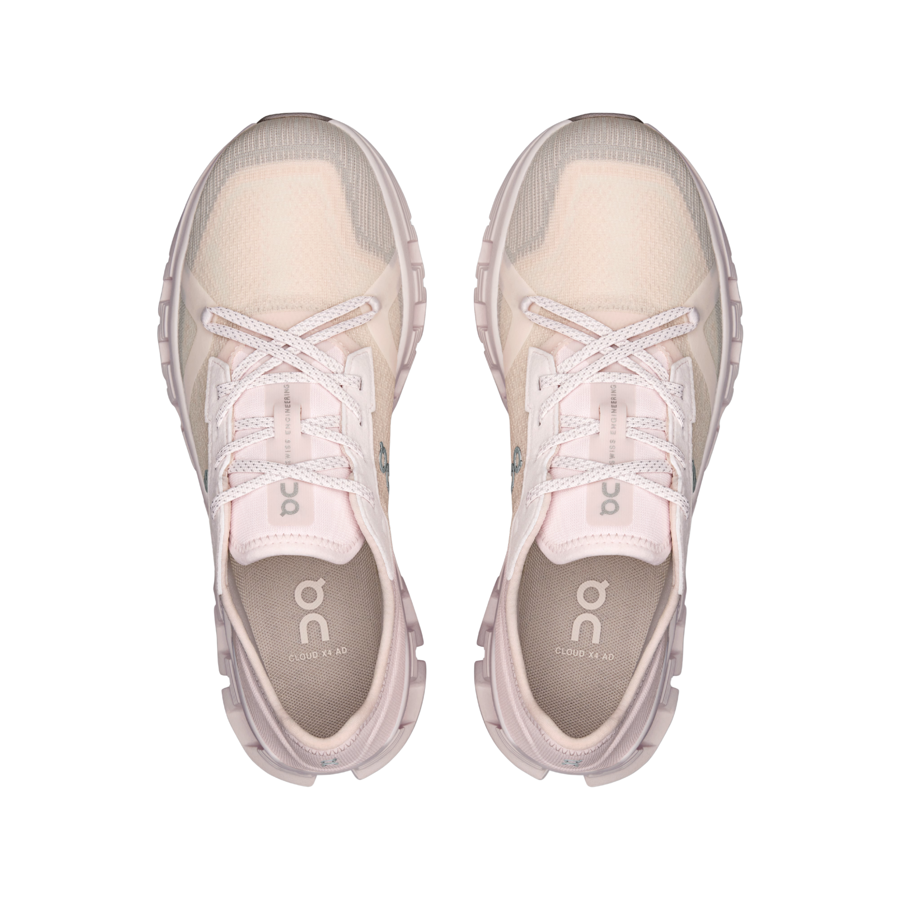 ON Women Cloud X 4 AD - Salt Lily