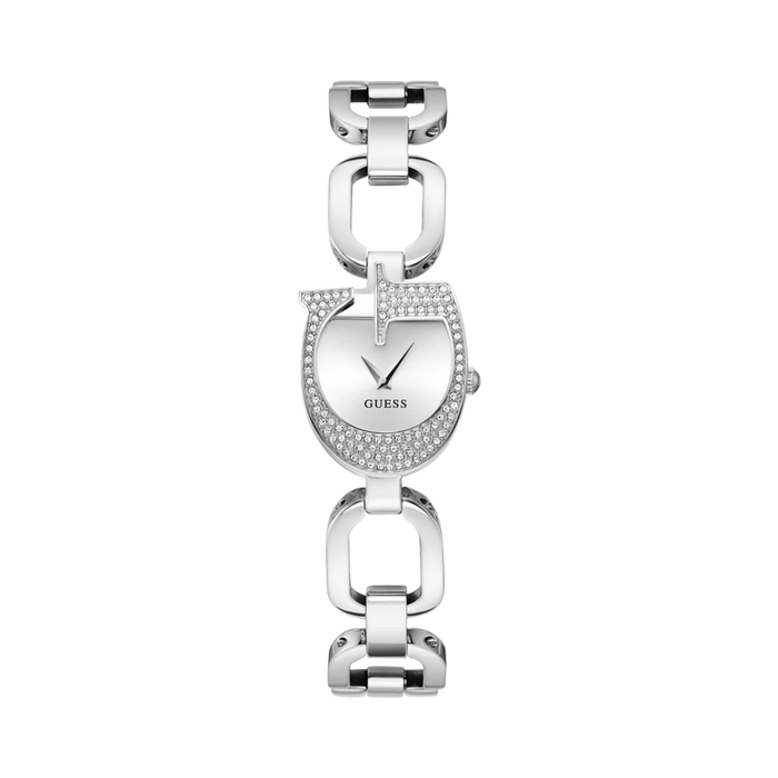 Guess Women Silver Tone Analog Watch GW0683L1 - Silver